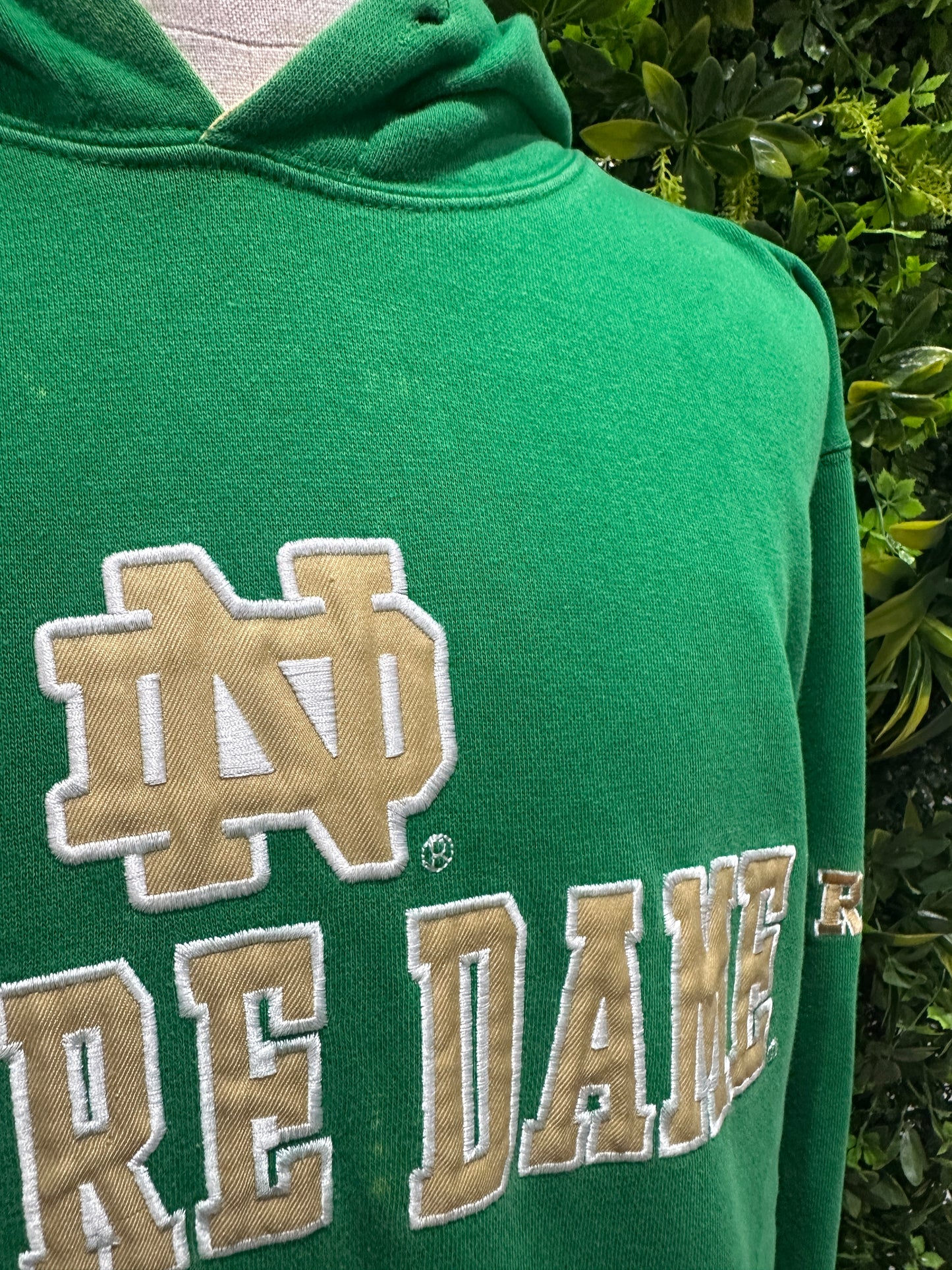 (Mens Large) 90s Notre dame Spell-Out Sweatshirt 007