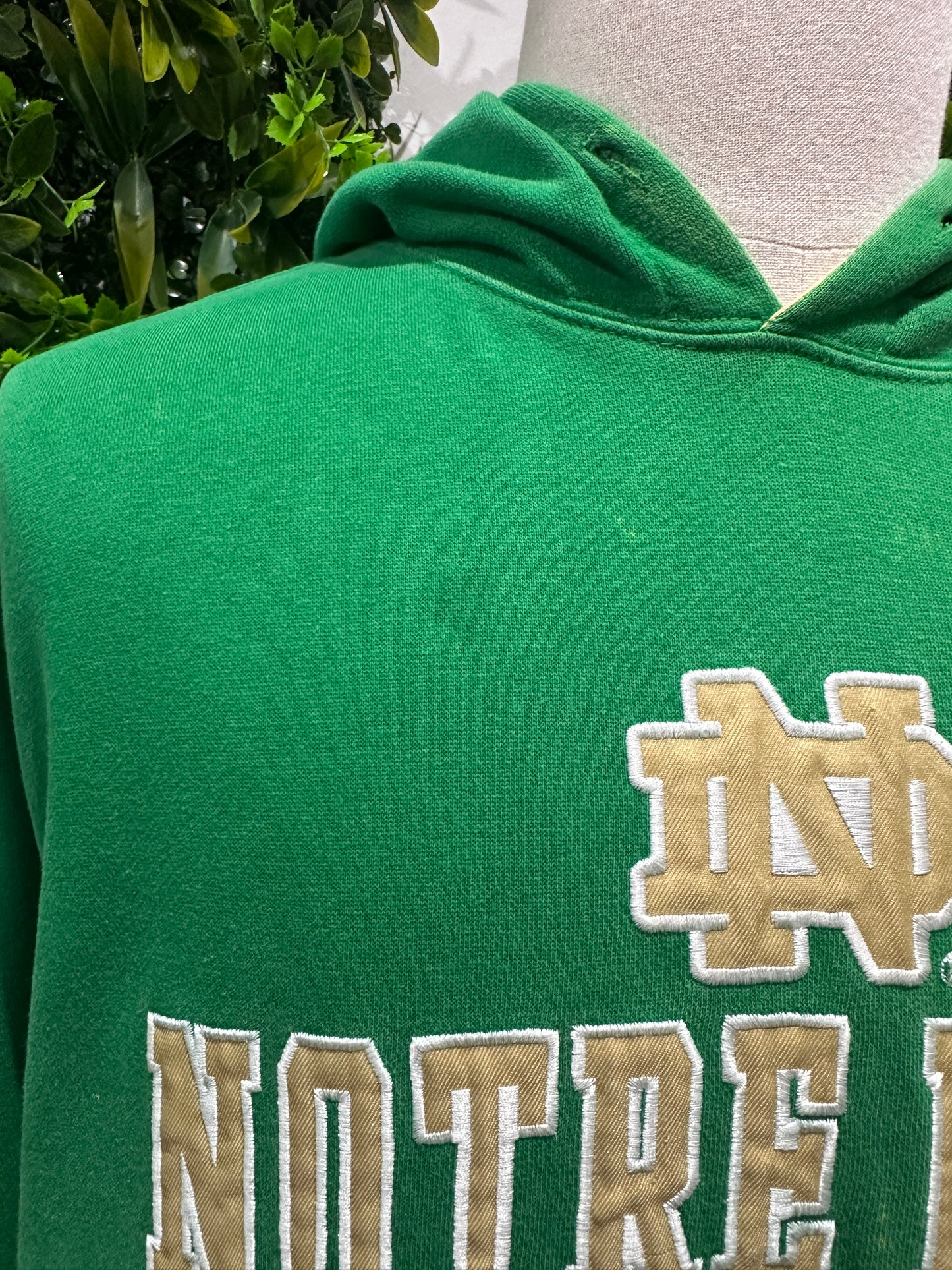 (Mens Large) 90s Notre dame Spell-Out Sweatshirt 007