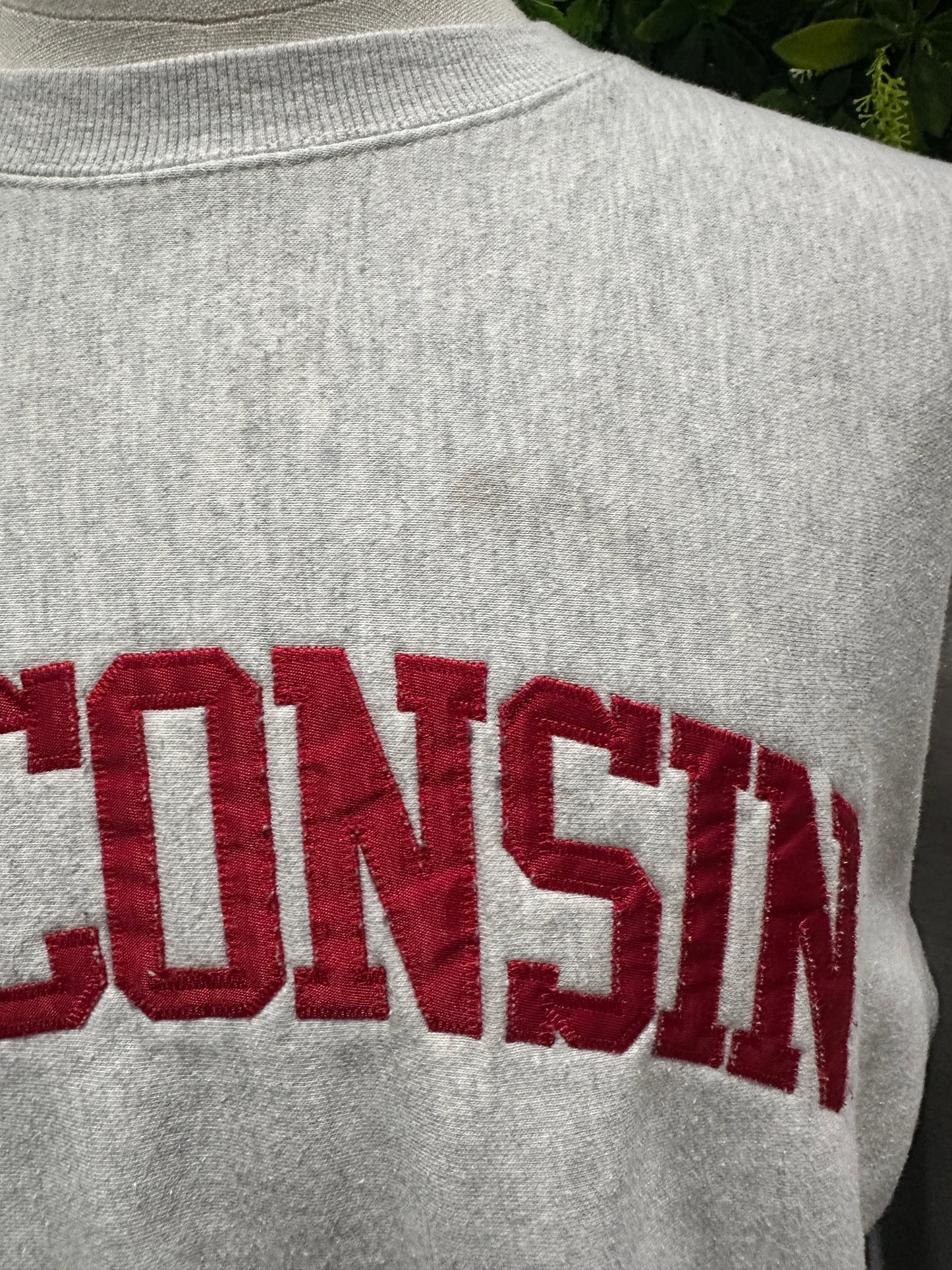 (Mens Large) University of Wisconsin Spell-Out Sweater 007