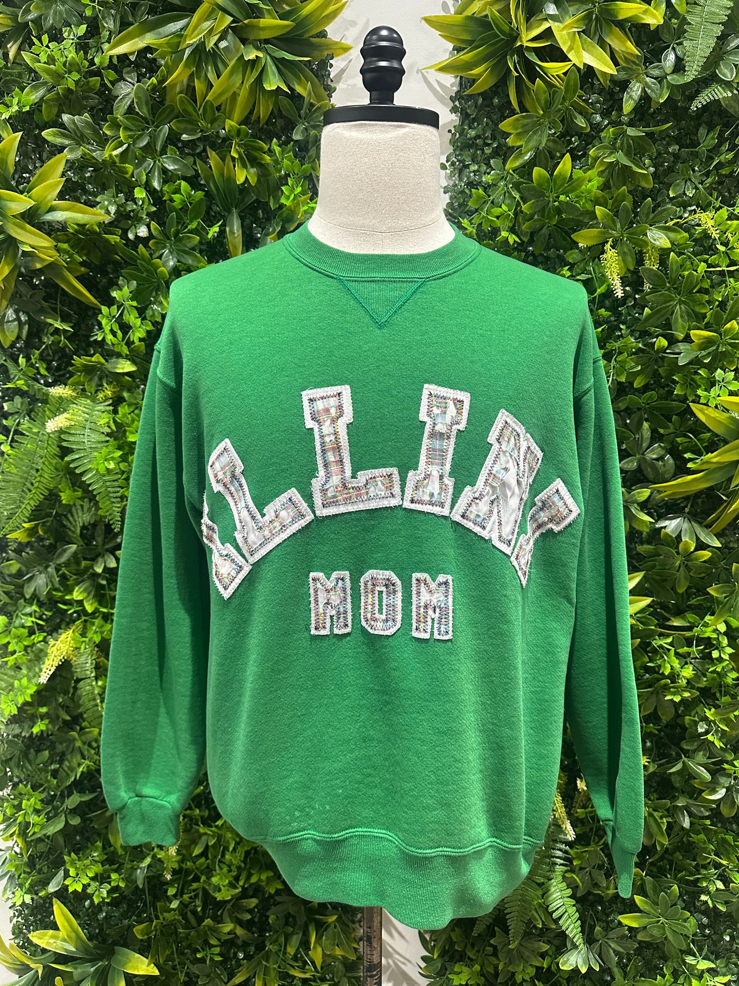 (Womens XL) 90s 'Illini Mom' Sweater 007