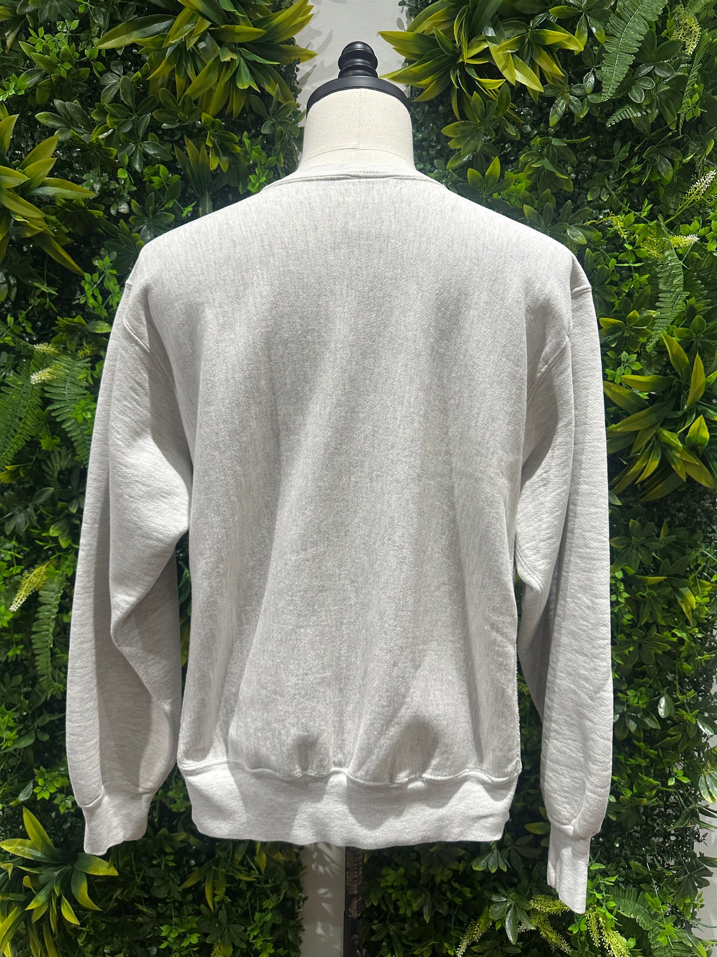 (Mens XL) 90s Notre Dame Spell-Out Sweater 007
