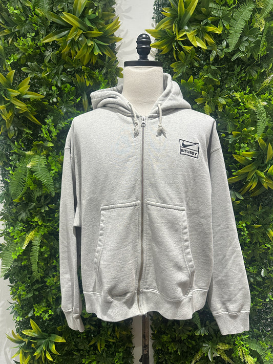 (Mens Large) Nike X Stussy Gray Sweatshirt 007