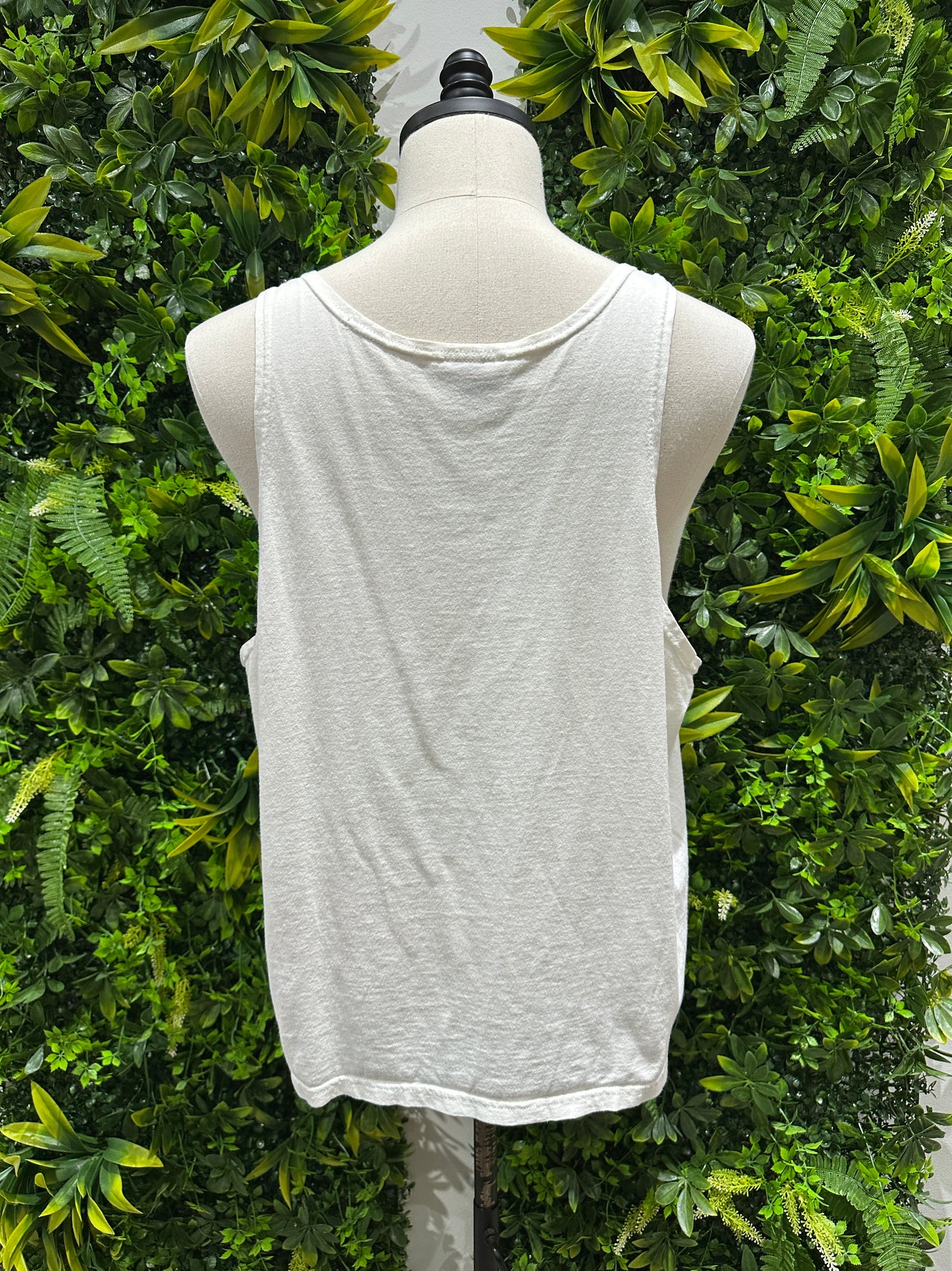 (Mens XL) 90s Nike White Tank-Top 007