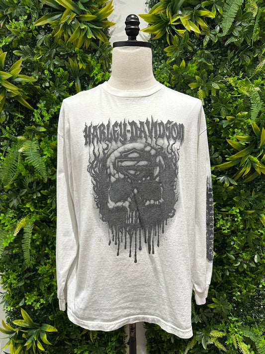 (Mens XL) Harley Davidson 'Chattanooga,TN' Long-Sleeve Shirt 007