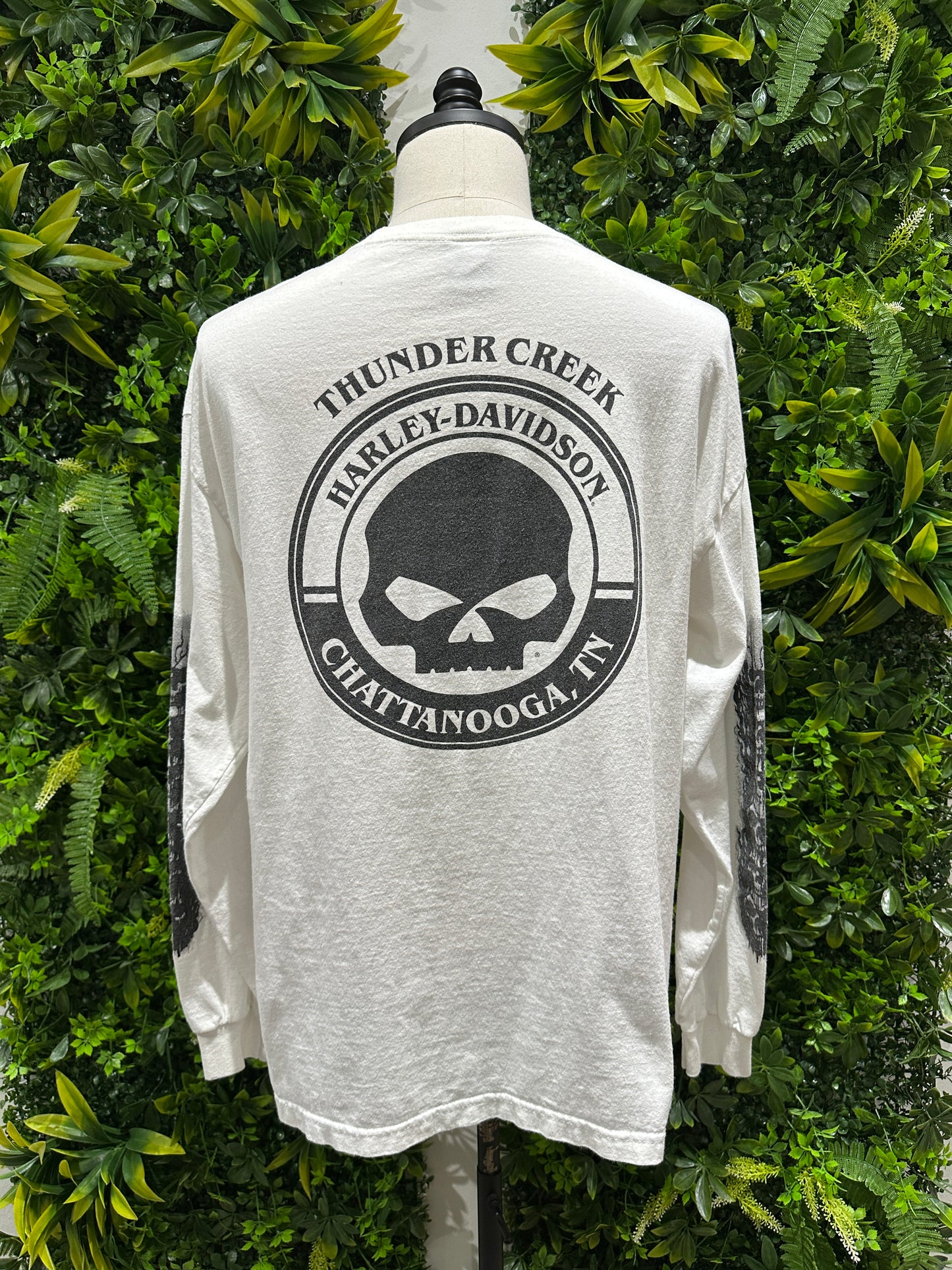 (Mens XL) Harley Davidson 'Chattanooga,TN' Long-Sleeve Shirt 007