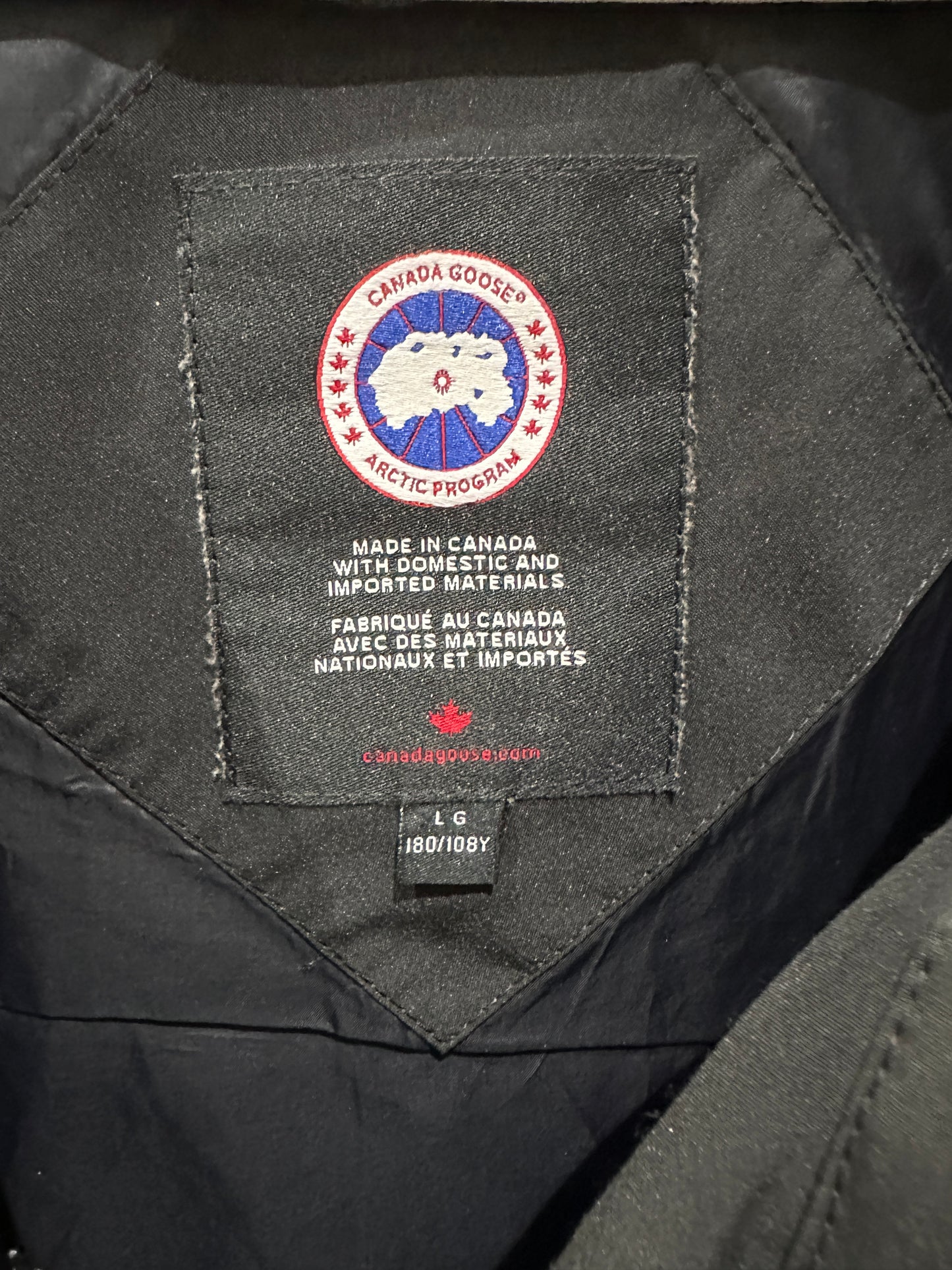 (Mens Large) Canada Goose Black Utility Vest 007