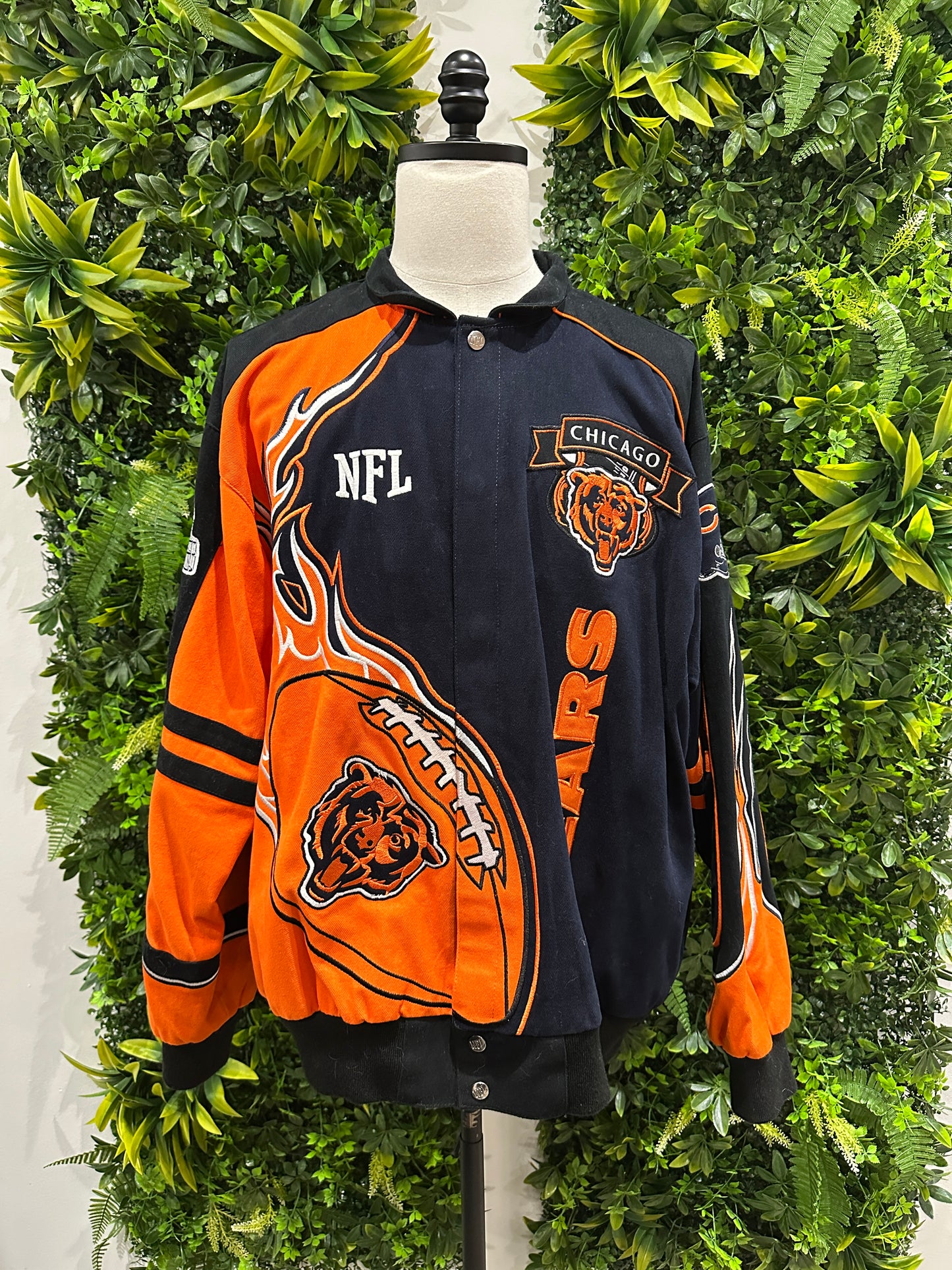 (Mens XL) NFL Chicago Bears Canvas Jacket