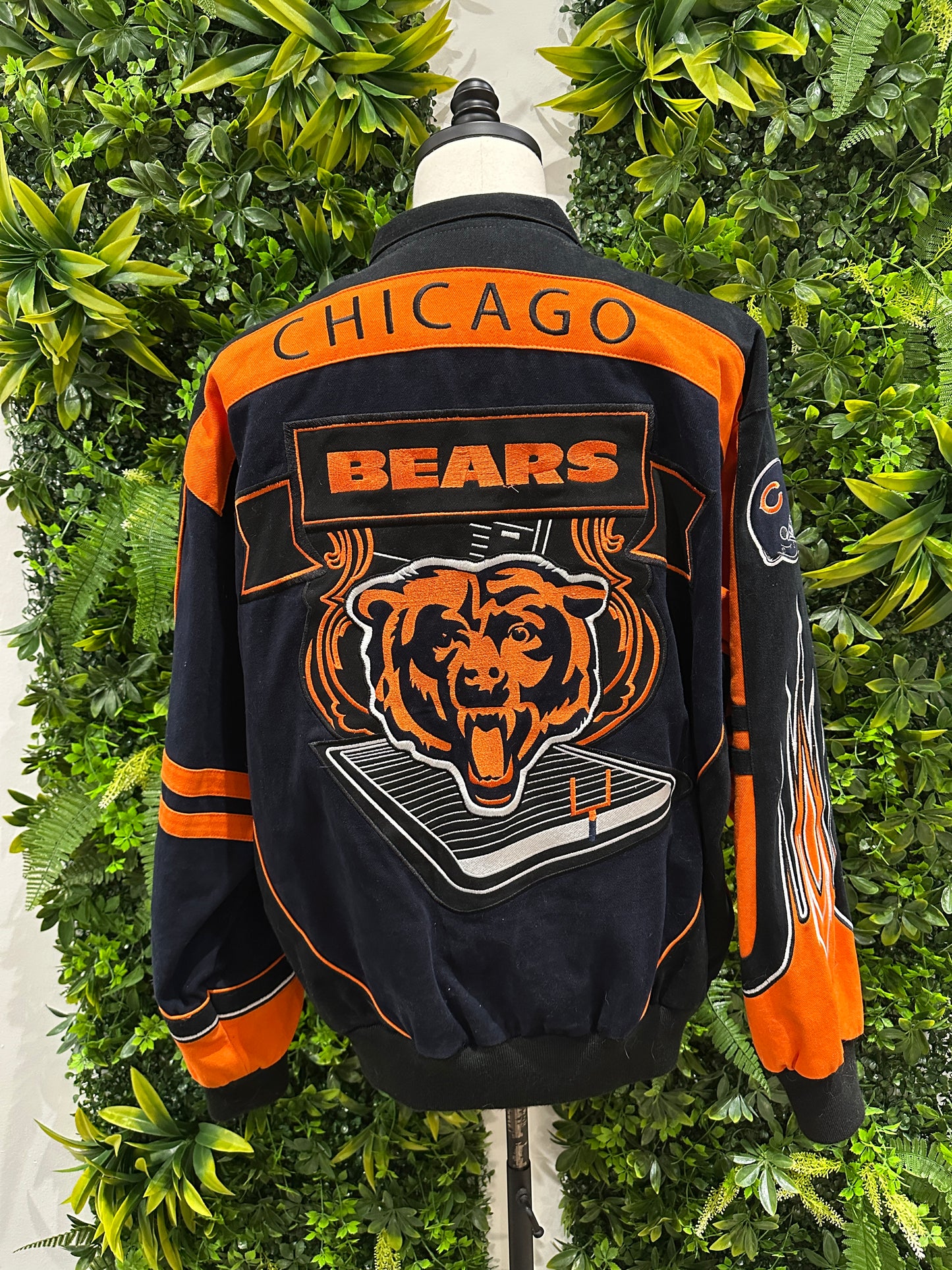 (Mens XL) NFL Chicago Bears Canvas Jacket