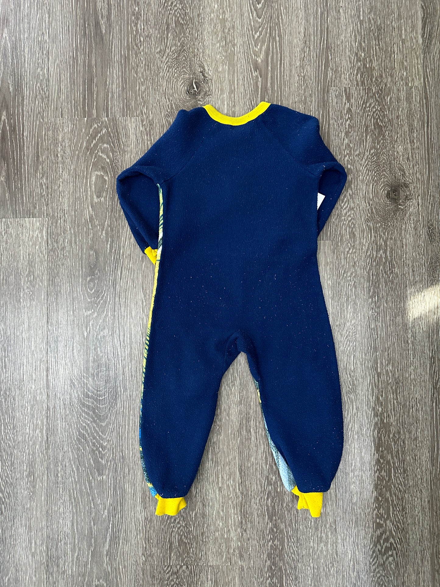 (Kids XS) Batman AOP Zip-Up Onesie 007