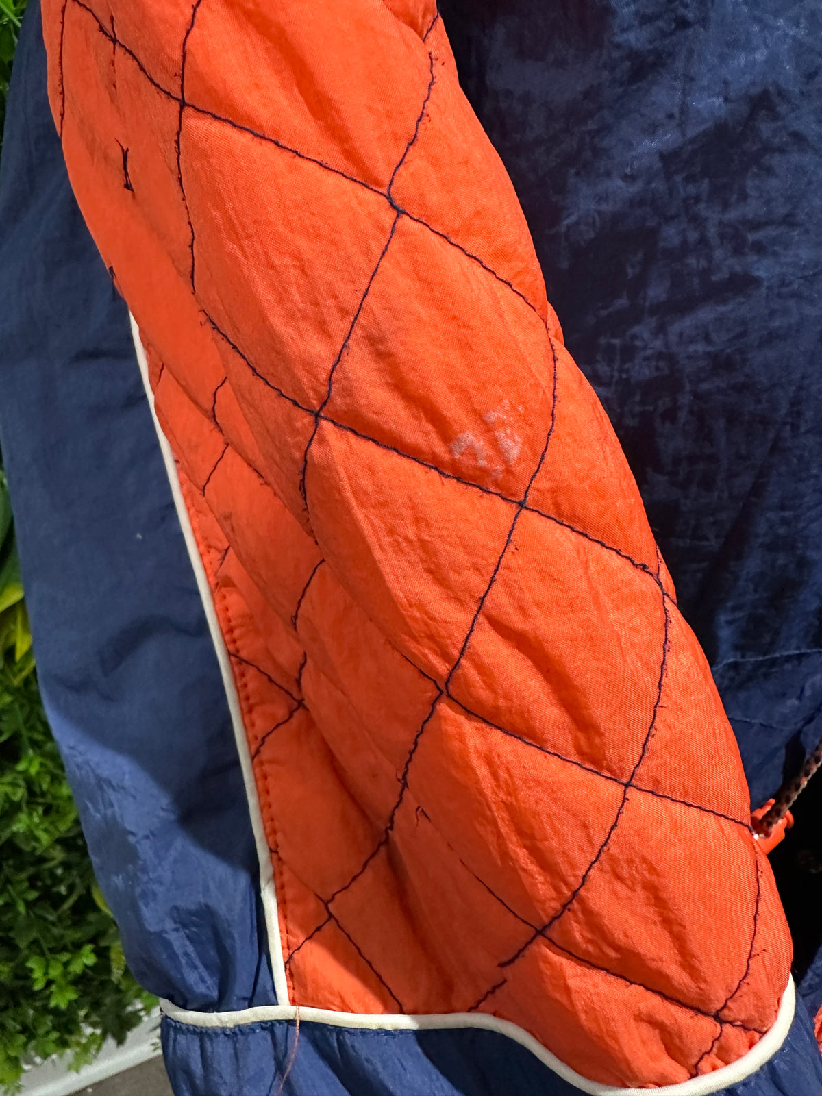(Kids Large) 90s Might Mack Chicago Bears Puffer Jacket 007