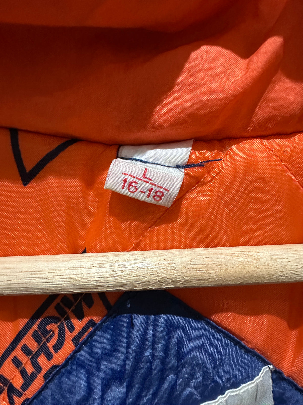 (Kids Large) 90s Might Mack Chicago Bears Puffer Jacket 007
