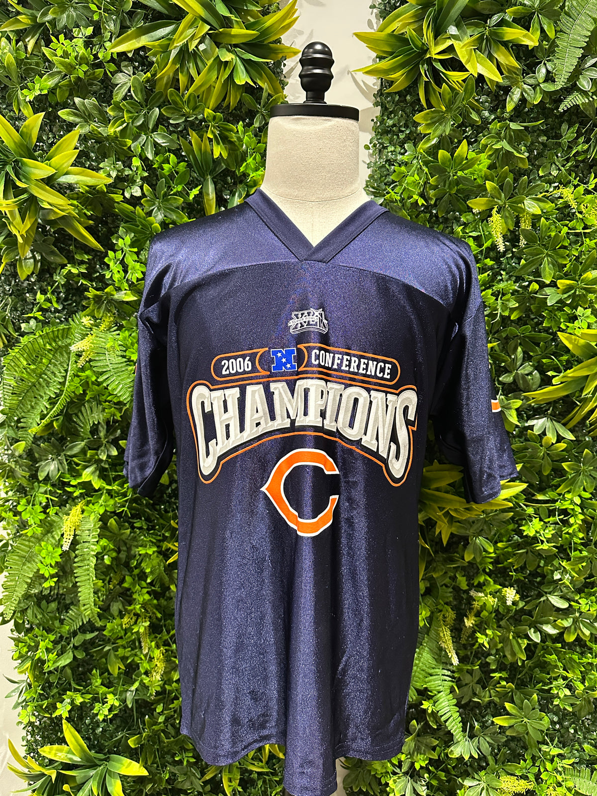 (Mens Medium) 2006 NFL Chicago Bears Champs 'Brian Urlacher' Jersey 007