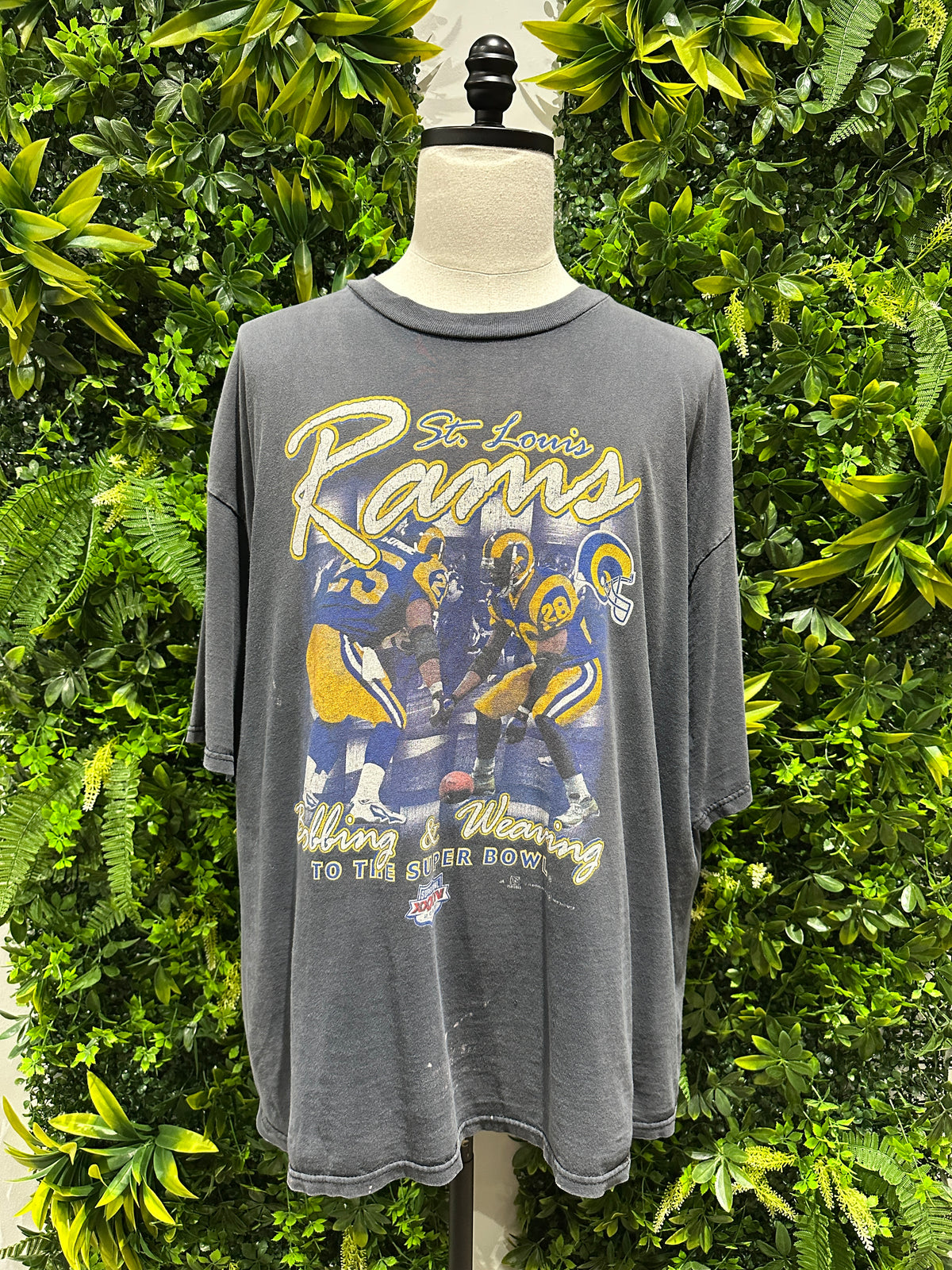 (Mens 2X) 2000 St.Louis Rams Super Bowl Shirt 007
