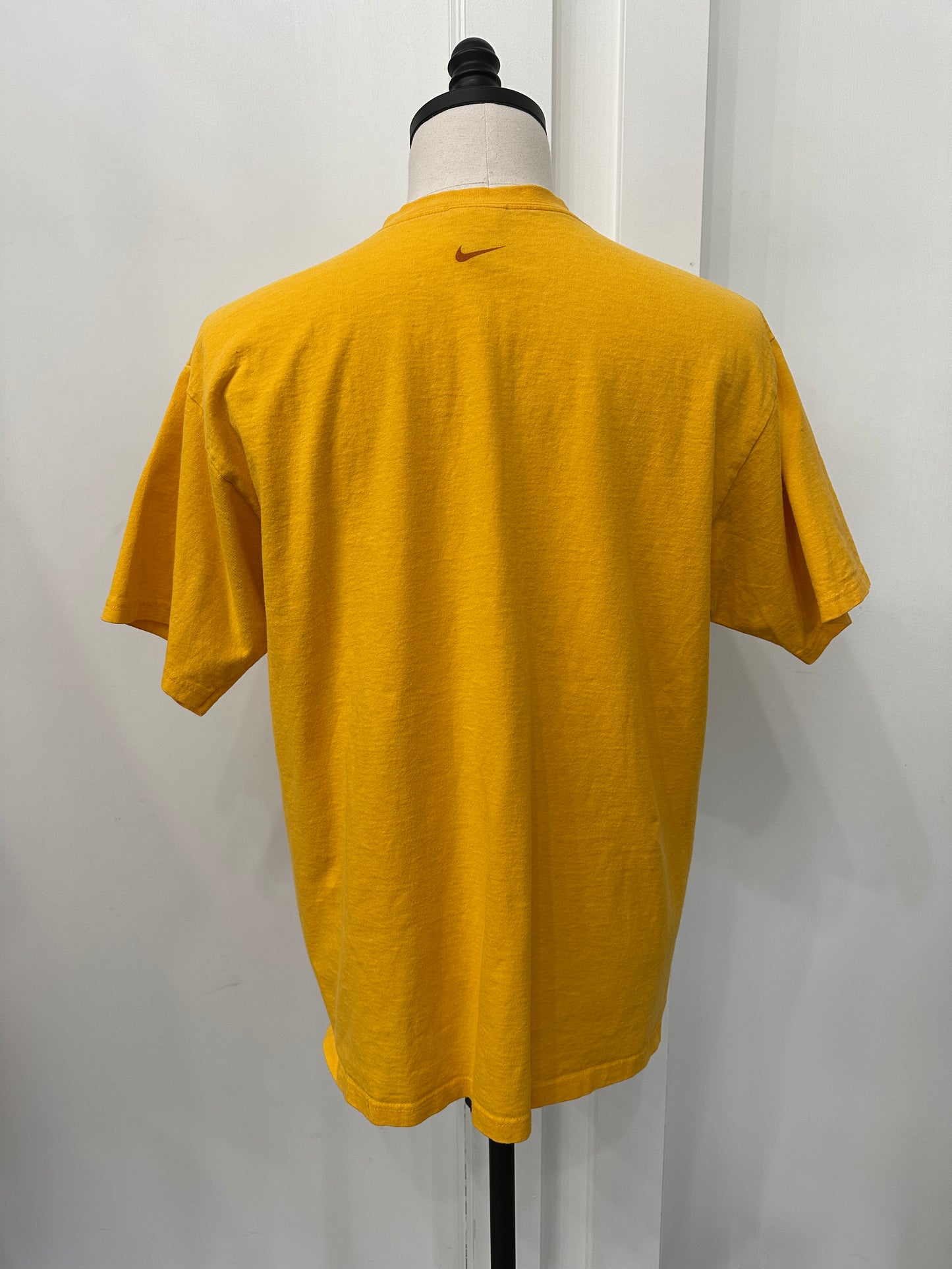 (Mens Large) Nike Yellow Spell-Out Shirt