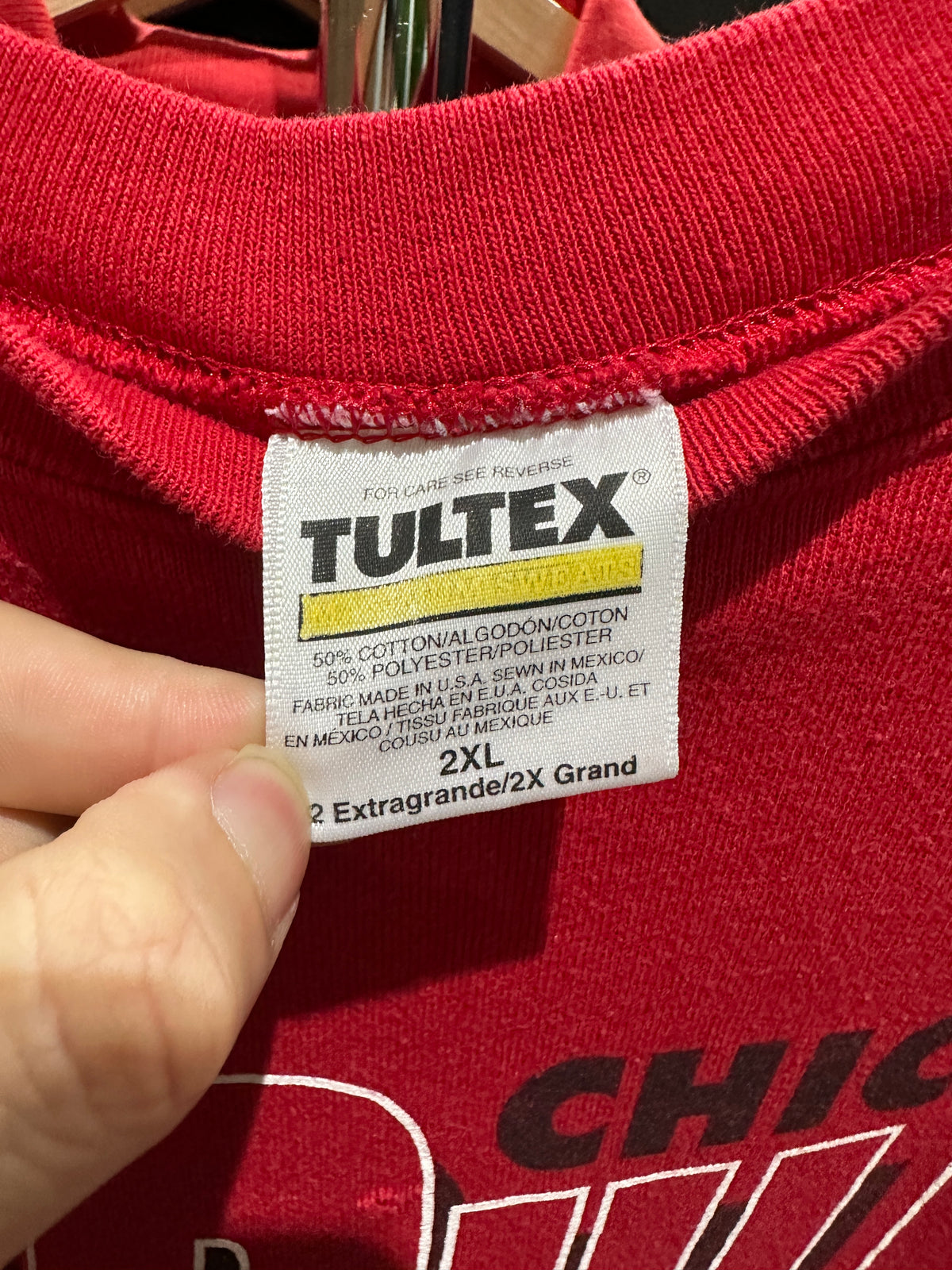 (Mens 2X) 90s Chicago Bulls Sweater 007