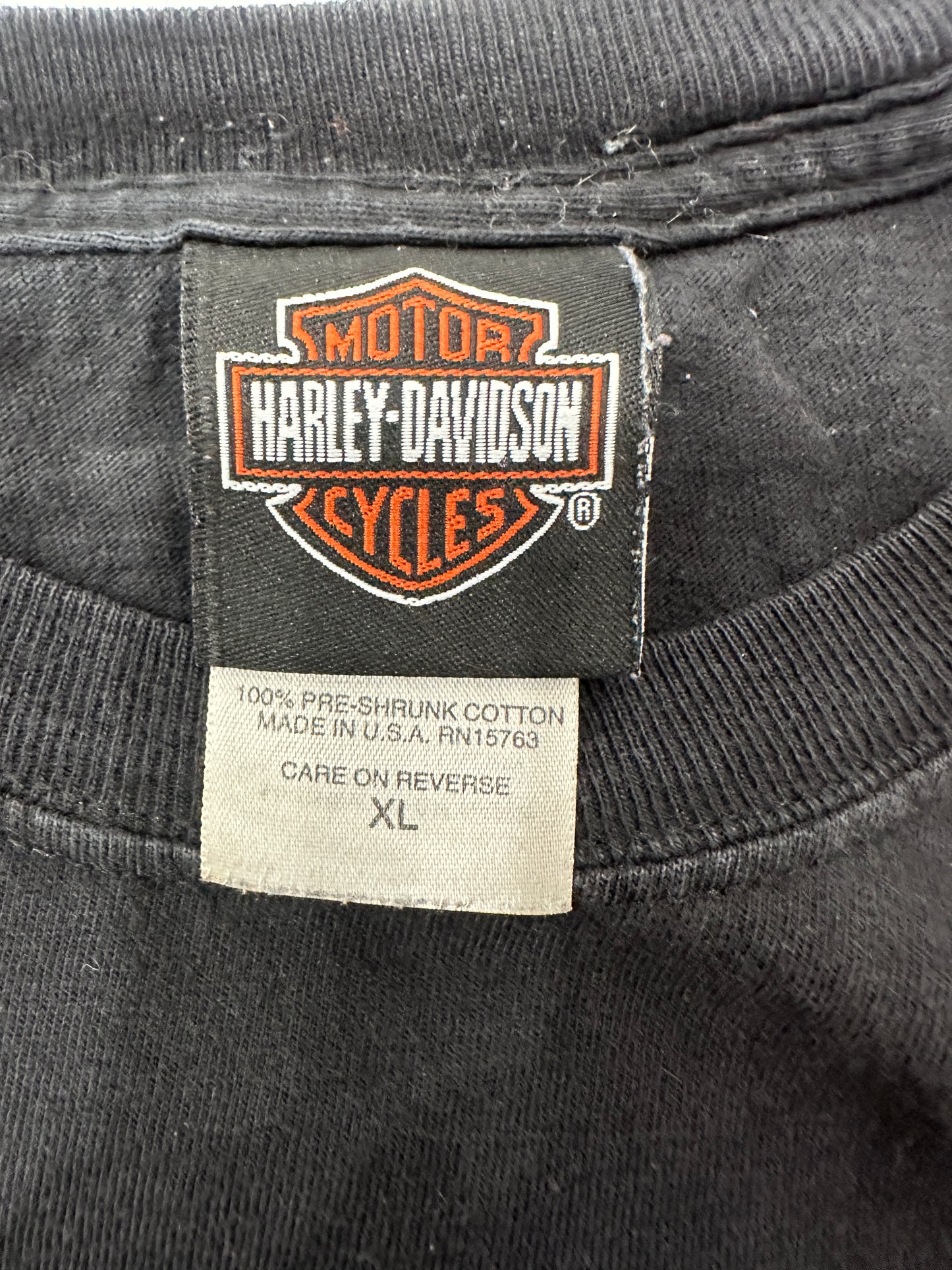 (Mens XL) 90s Harley Davidson 'Ithaca' Shirt