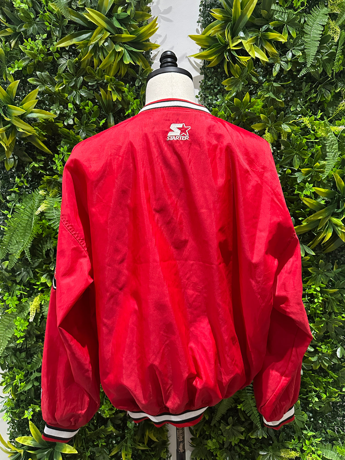 (Mens XL) 90s Starter University of Nebraska Pull-Over Windbreaker 007