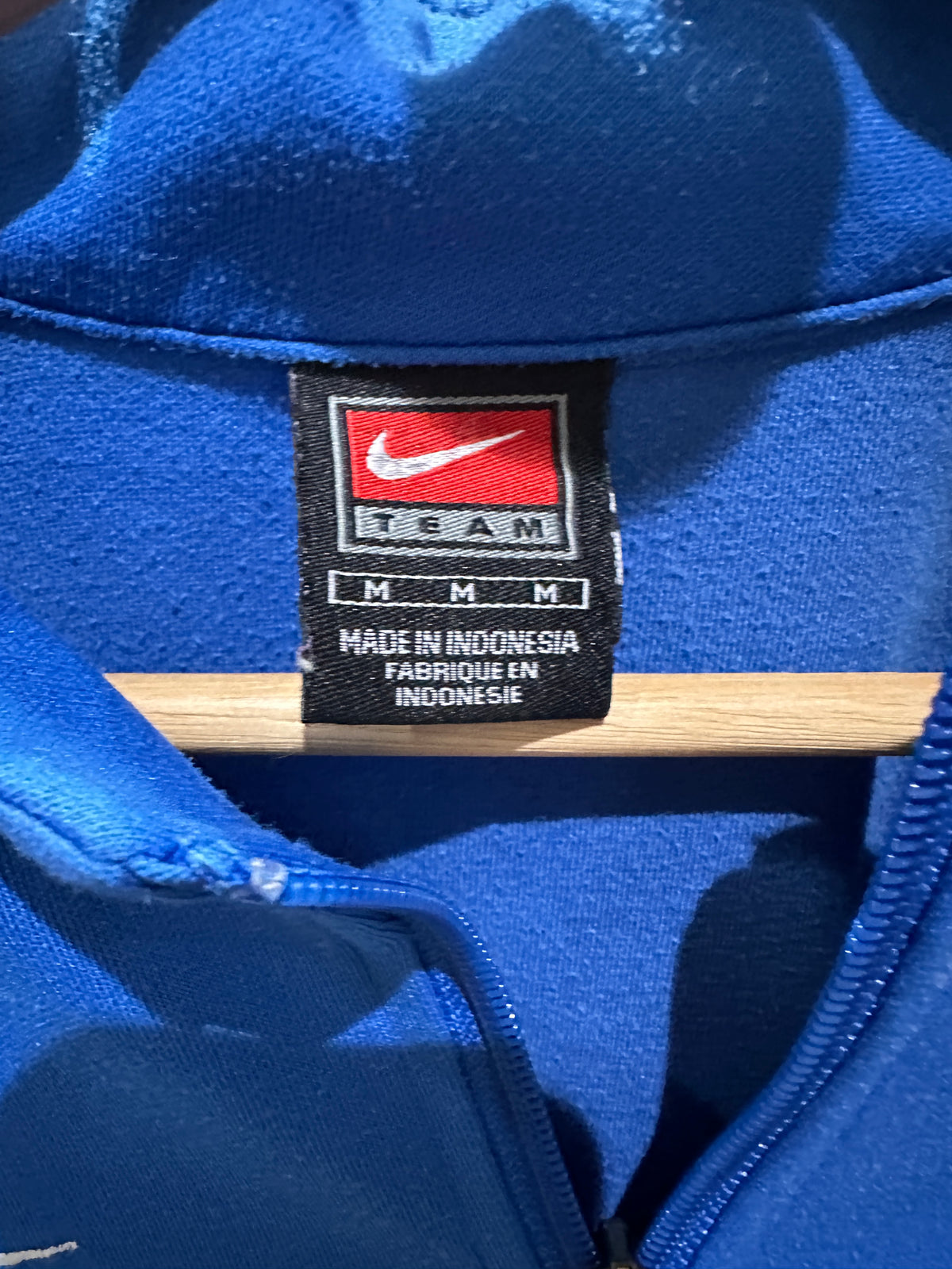 (Mens Medium) Nike Team Blue Track Jacket 007