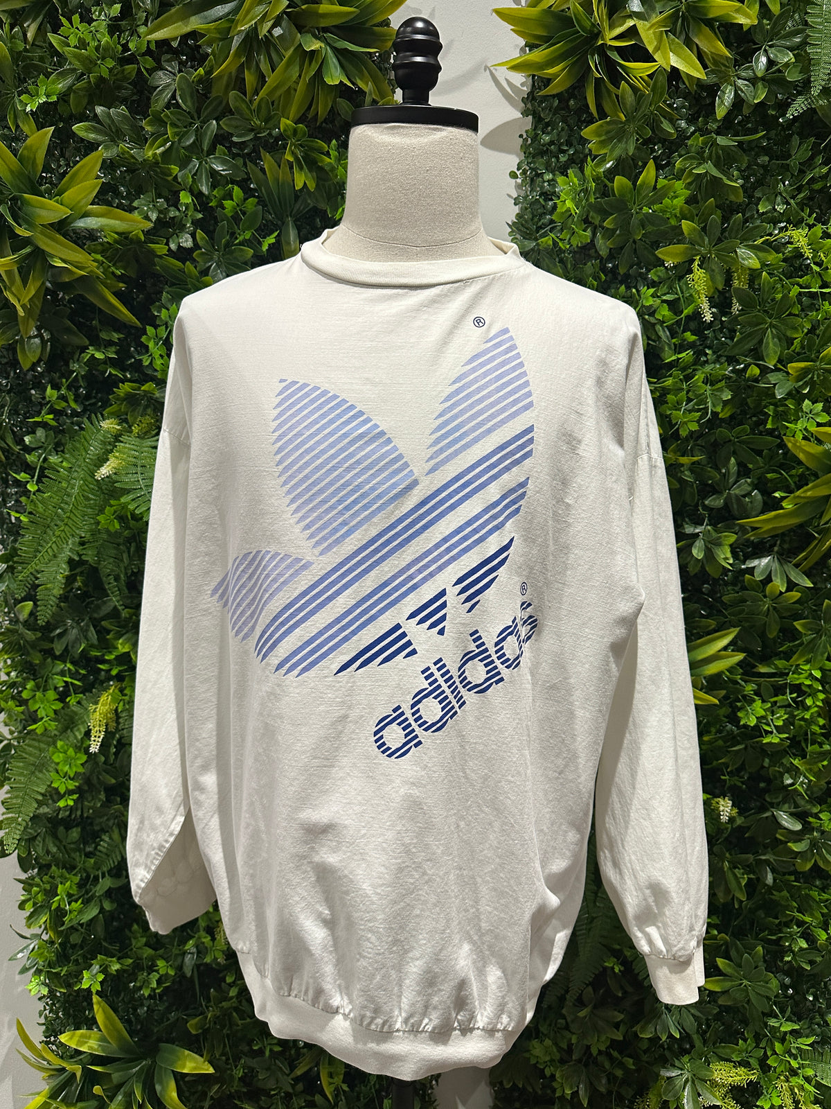 (Mens 2X) 90s Adidas Long-Sleeve Shirt 007