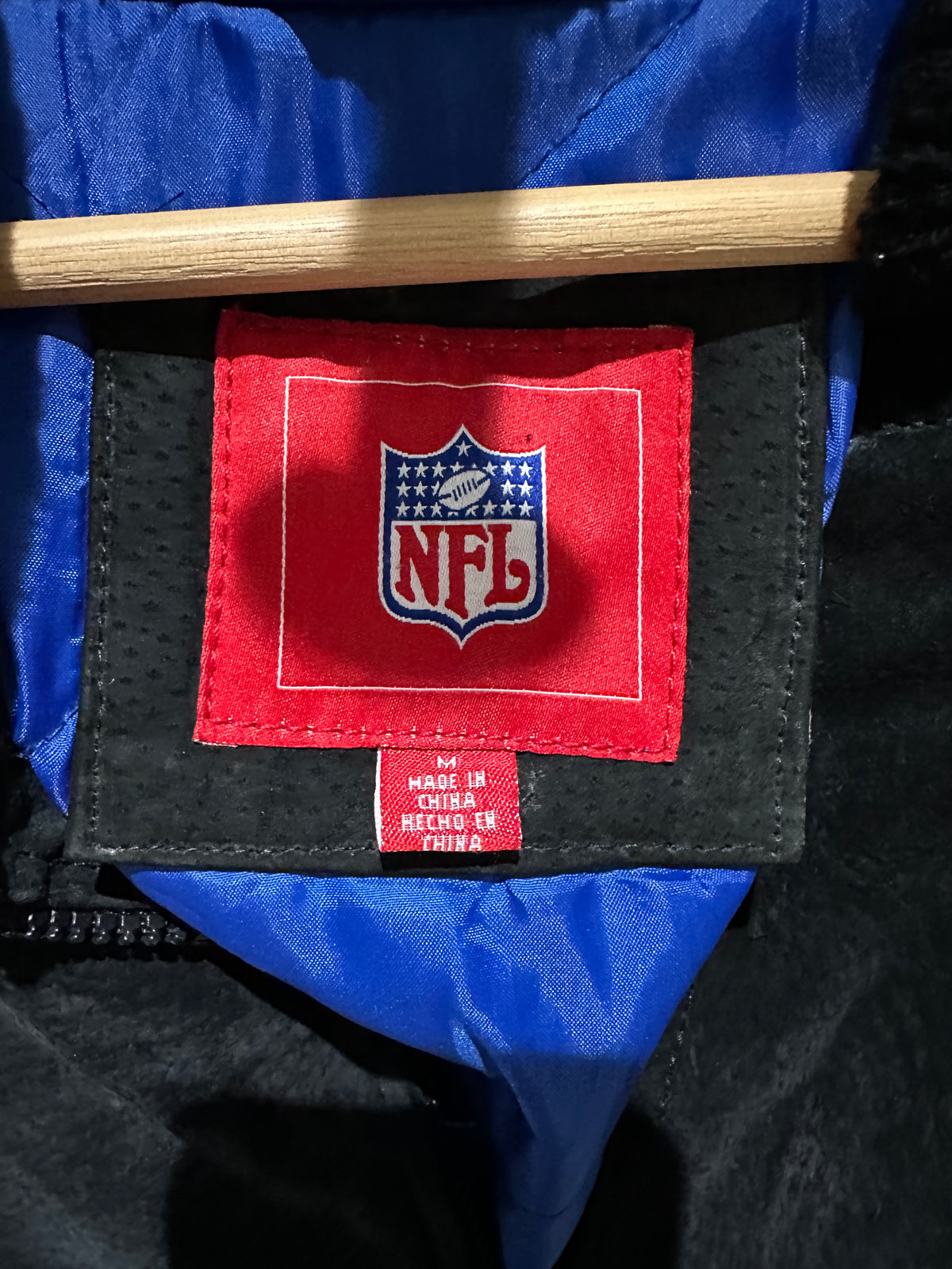 (Mens Medium) NFL Super Bowl XLI Black Suede Leather Jacket 007