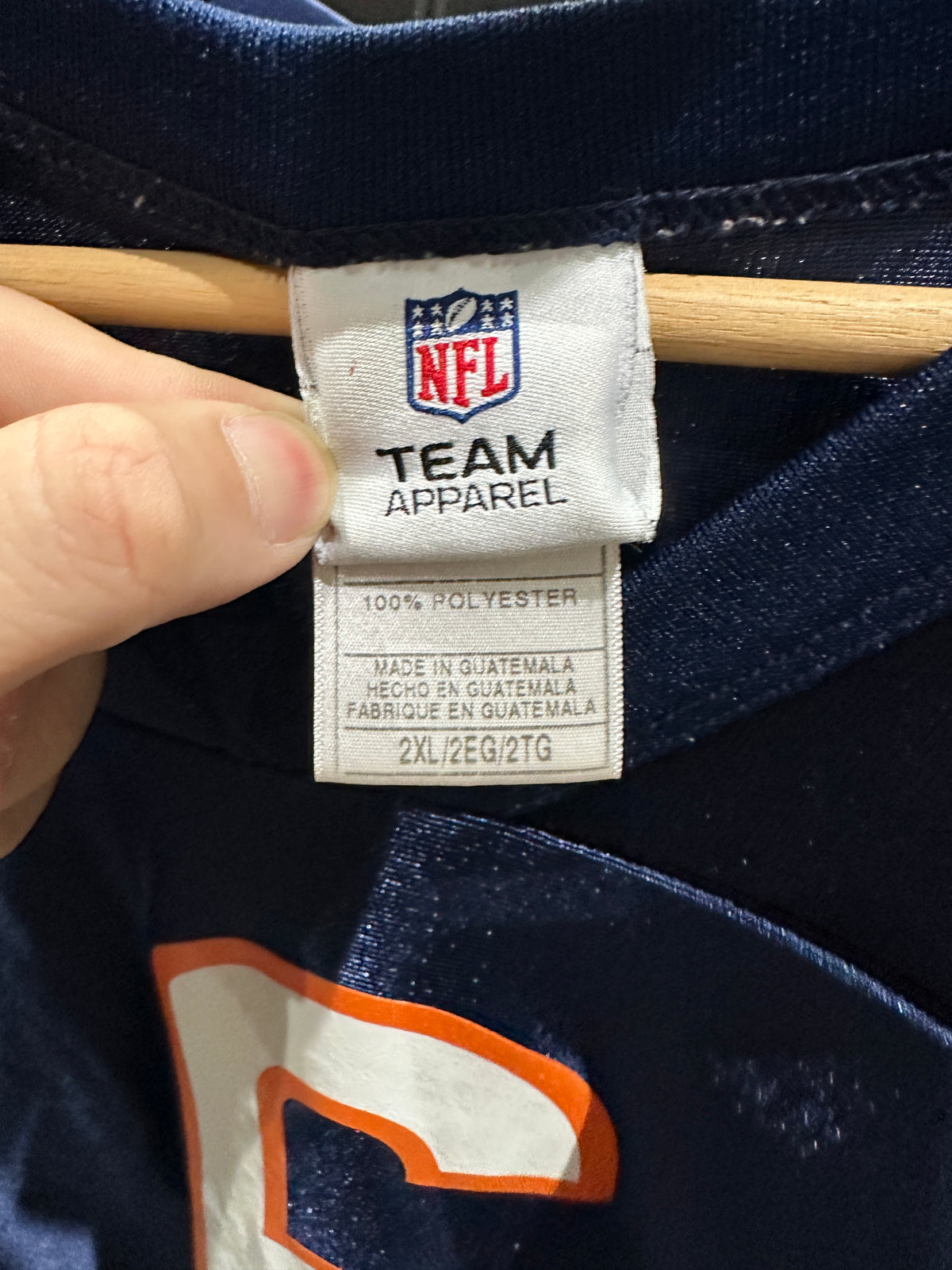 (Mens 2X) NFL Chicago Bears 'Jay Cutler' Jersey 007