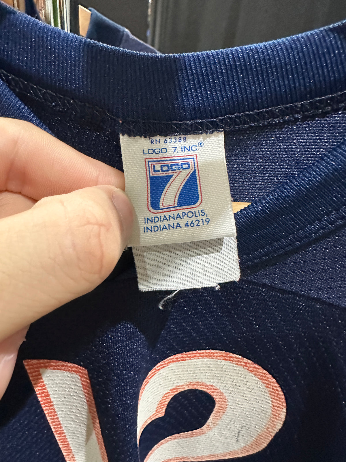 (Mens Large) 90s Chicago Bears 'Erik Kramer' Jersey 007