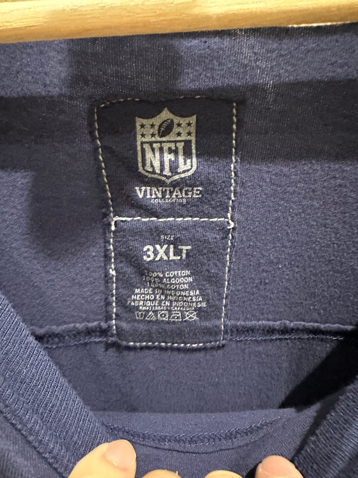 (Mens 3X) NFL Chicago Bears Long-Sleeve Shirt 007