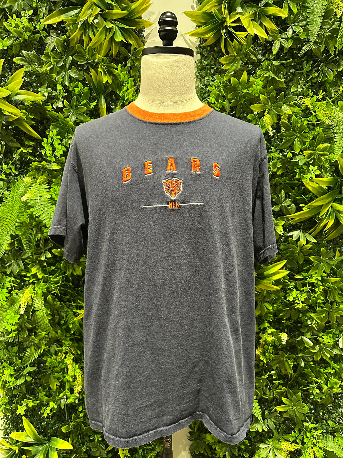 (Mens XL) NFL Chicago Bears Spell-Out Shirt 007