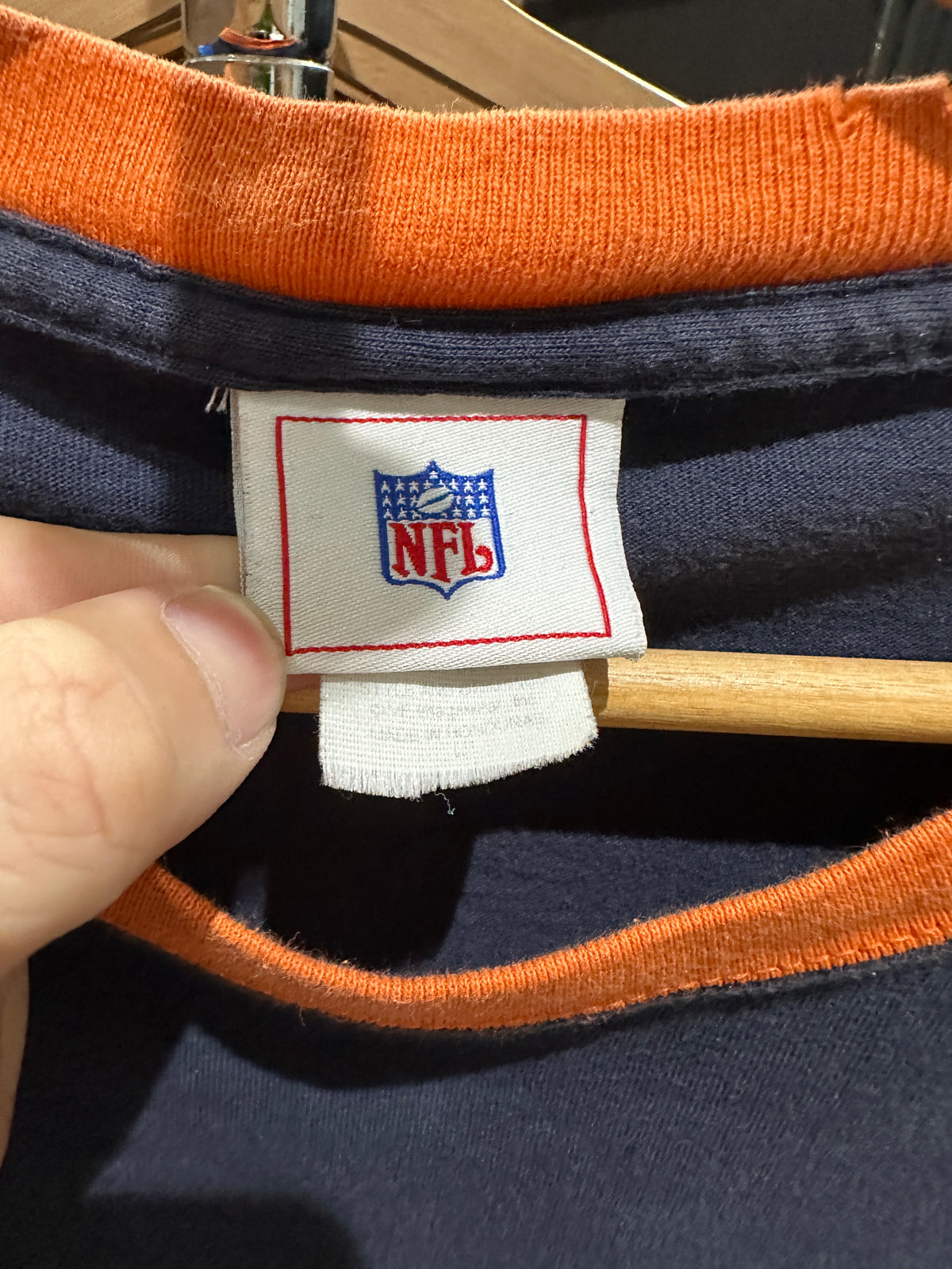 (Mens XL) NFL Chicago Bears Spell-Out Shirt 007