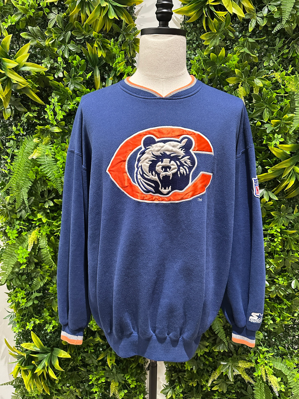 (Mens XL) 90s Starter Chicago Bears Sweater
