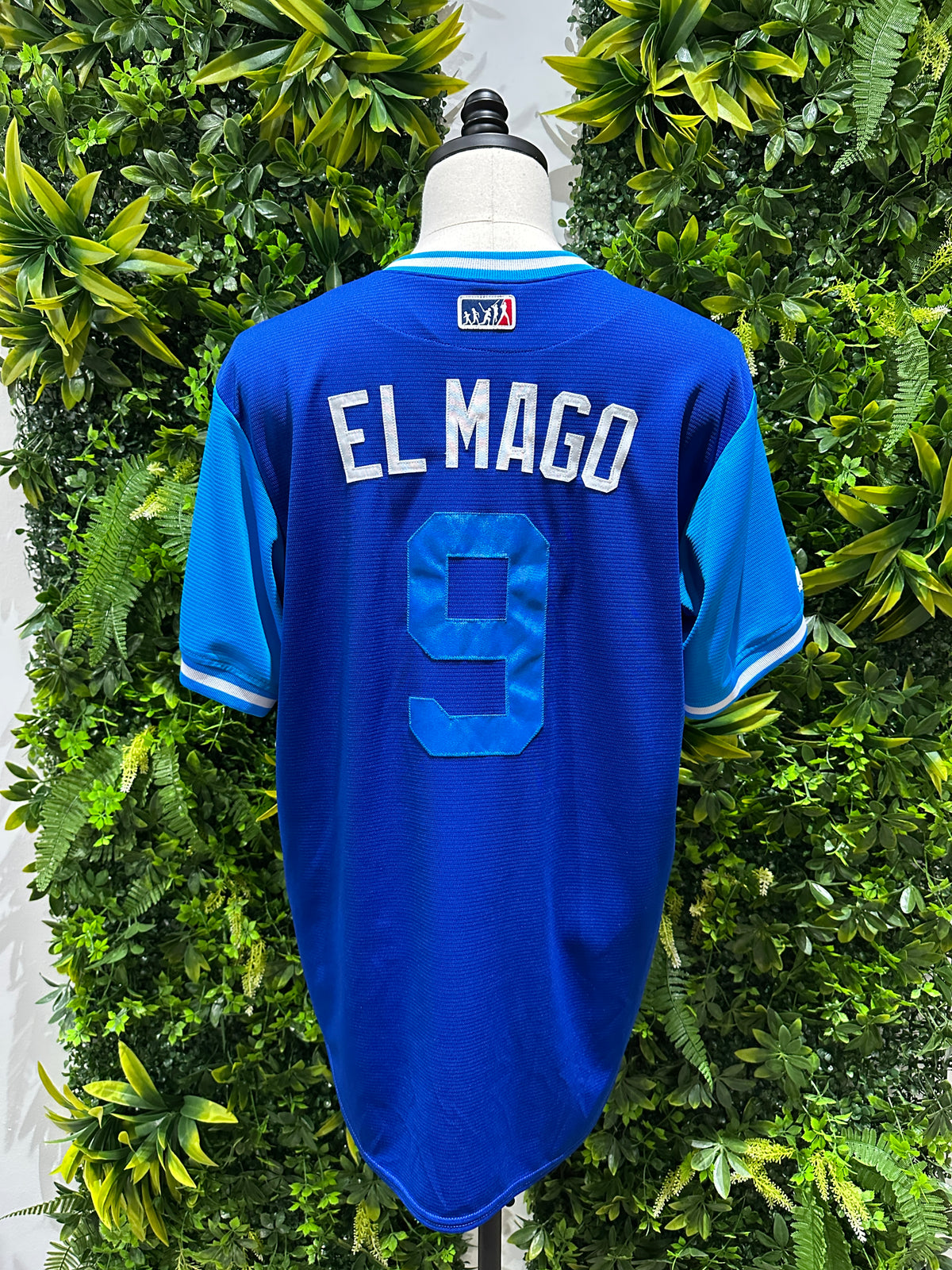 (Mens Large) MLB Chicago Cubs 'Javier "El Mago" Baez' Jersey