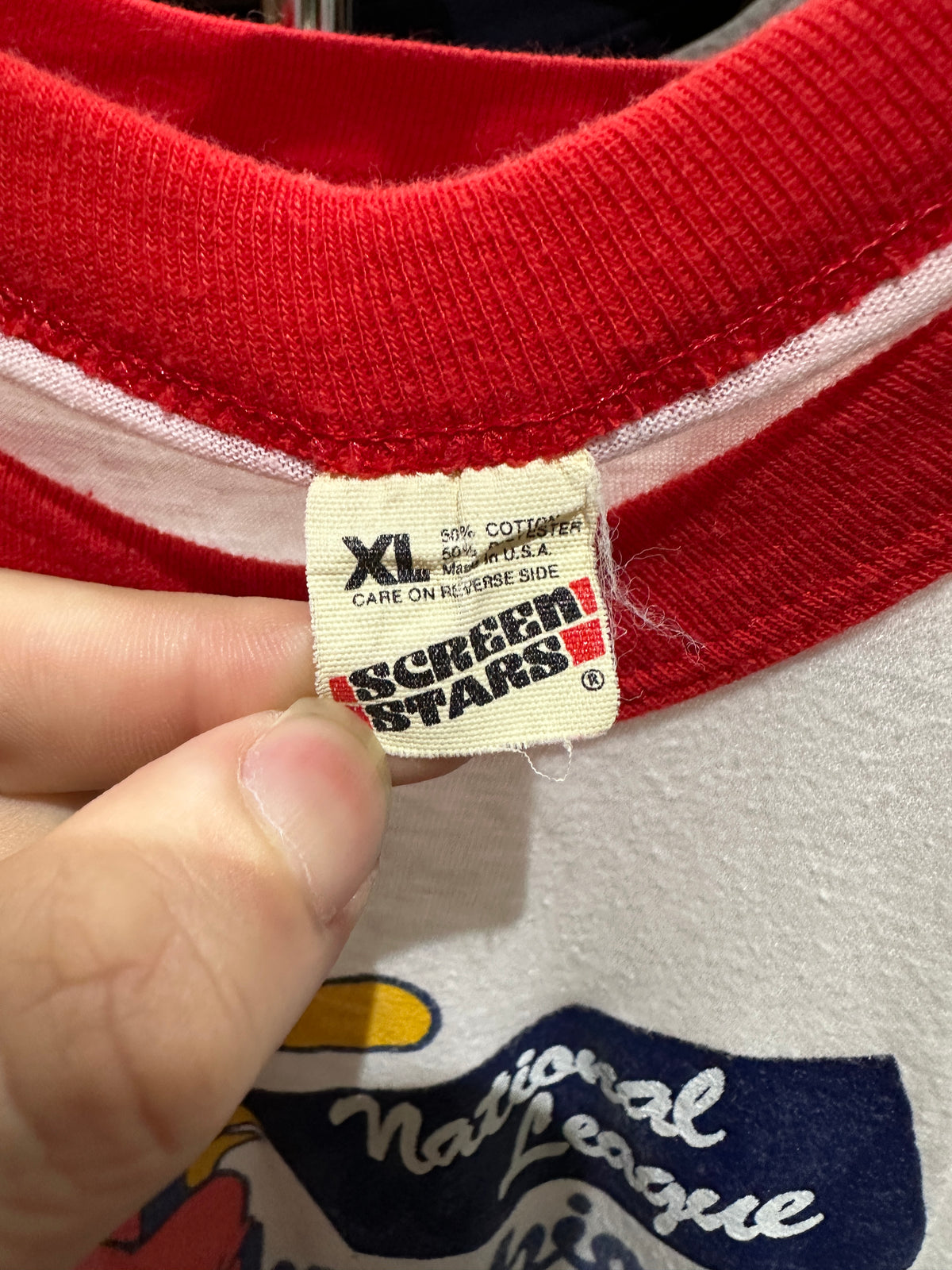 (Mens Large) 1985 St.Louis Cardinals Shirt