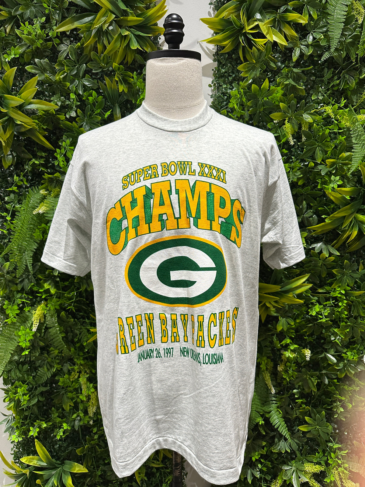(Mens XL) 1997 Green Bay Packers Superbowl Champs Shirt