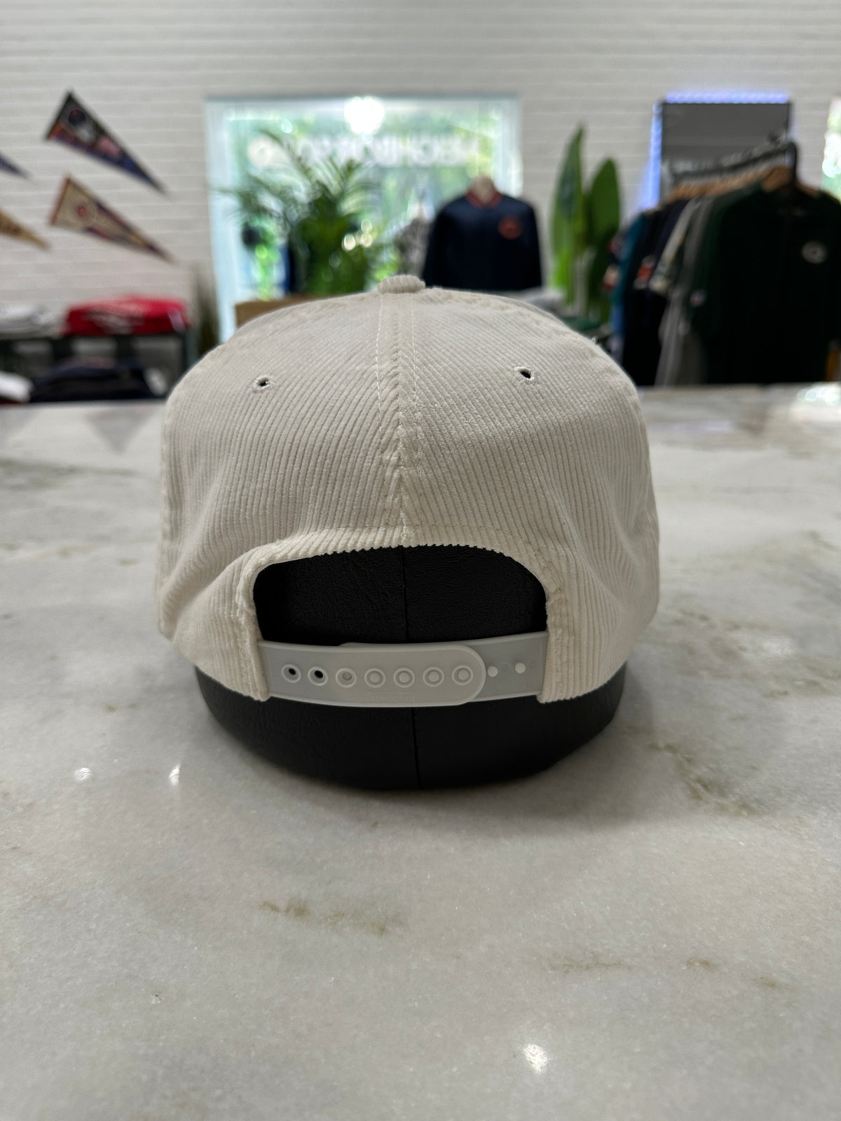 90s Indiana University Corduroy Snap-Back Hat
