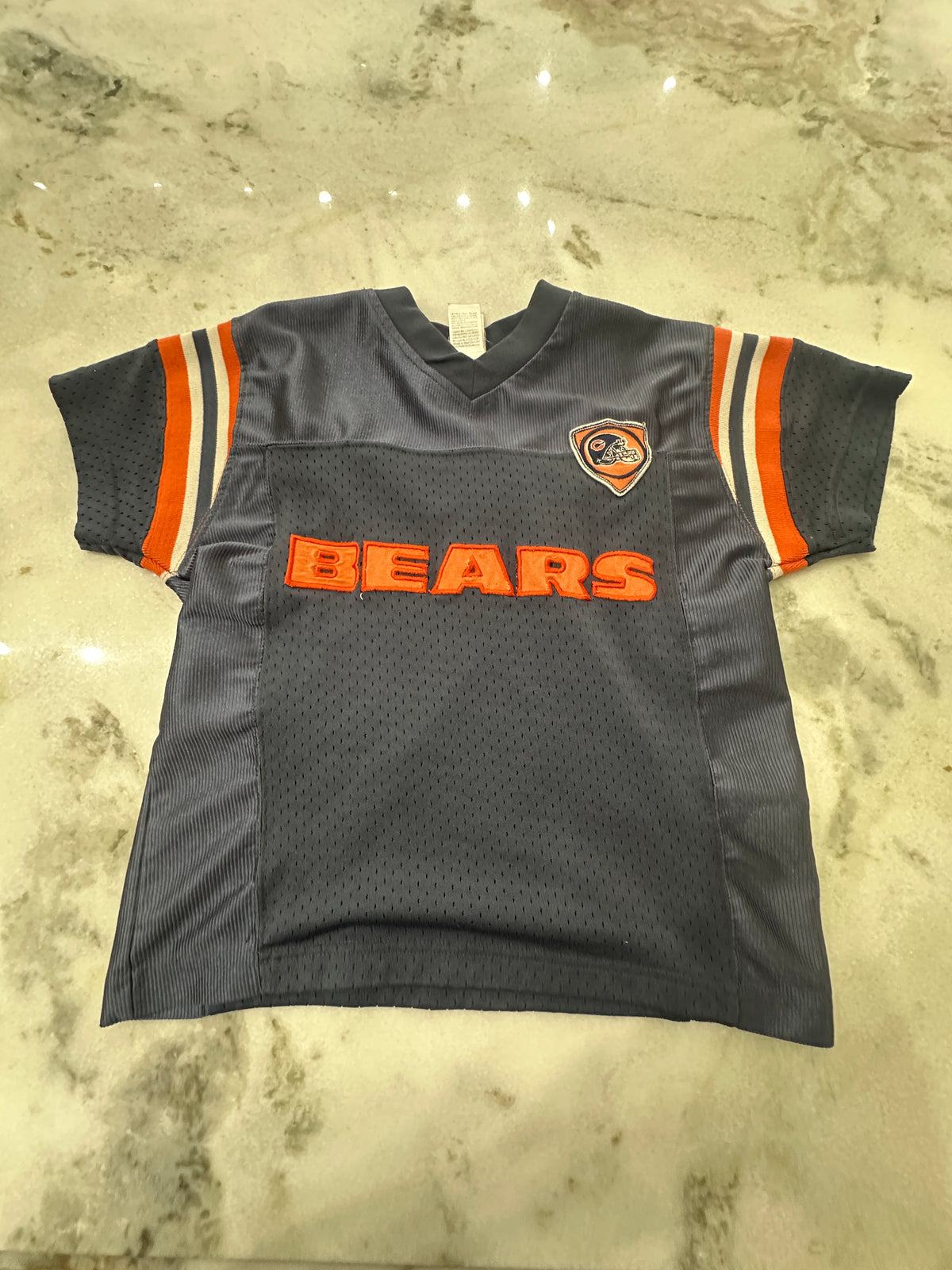 (Kids Small) NFL Chicago Bears Spell-Out Jersey 007