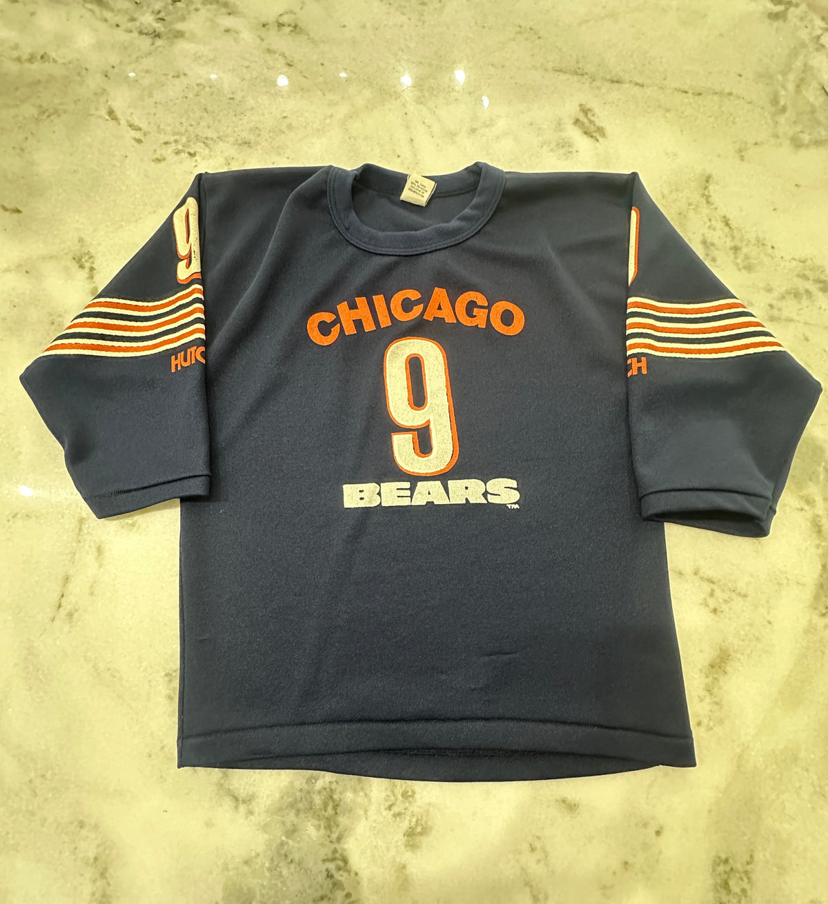 (Kids Medium) 90s Chicago Bears 'Jim McMahon' Jersey 007