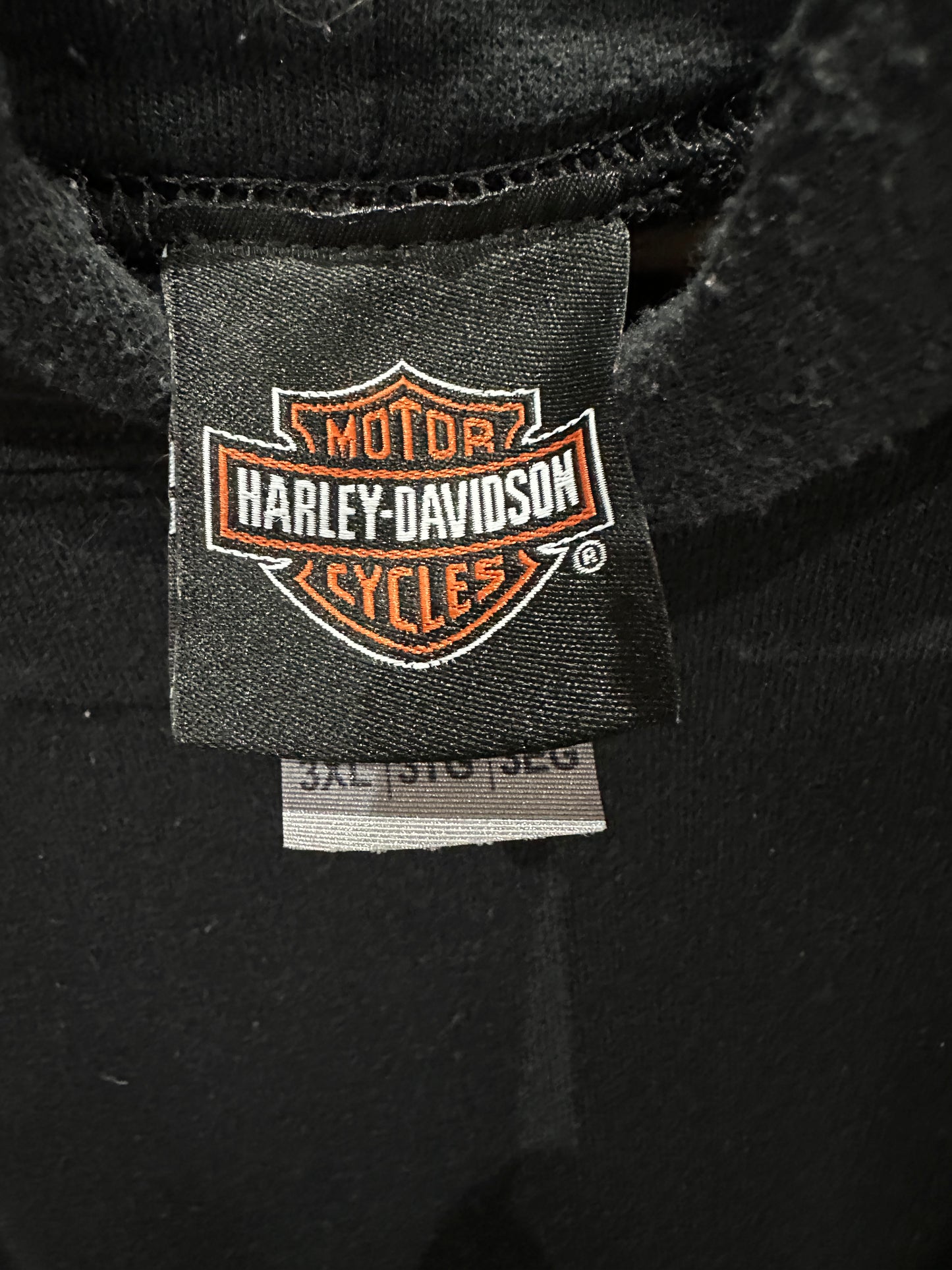 (Mens 3X) Harley Davidson Black Hoodie