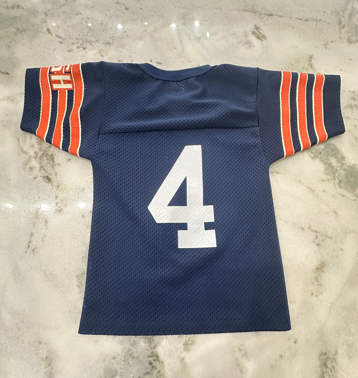 (Kids Small) 90s Chicago Bears 'Jim Harbaugh' Jersey 007