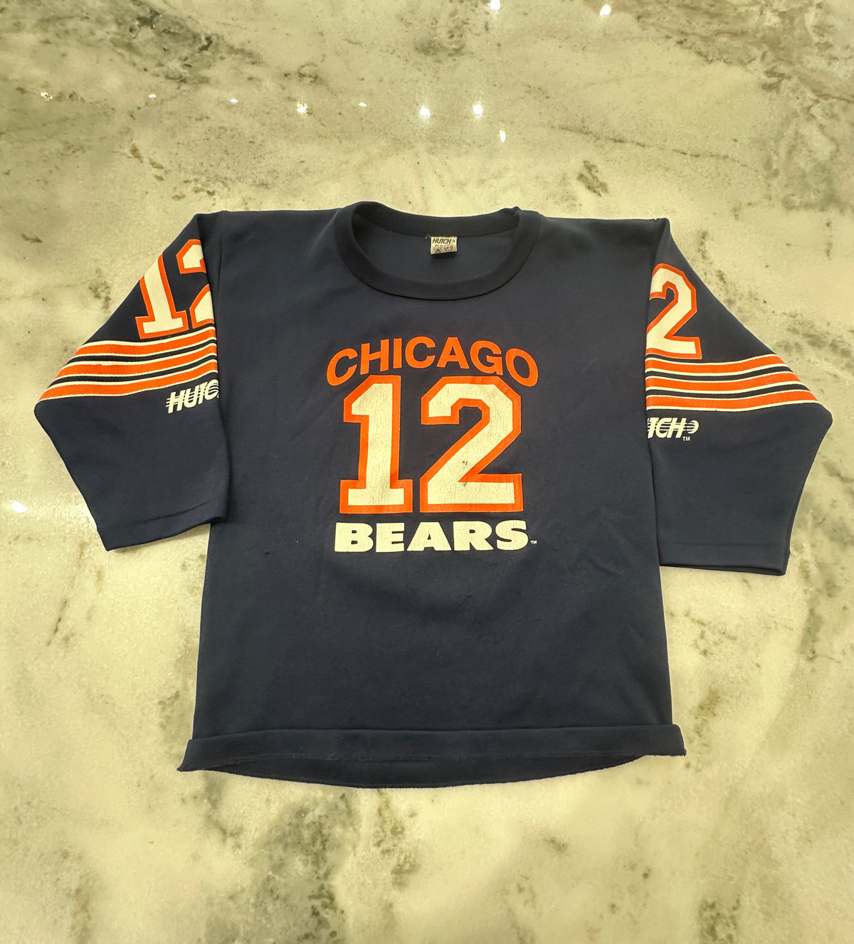 (Kids Medium) 90s Chicago Bears 'Erik Kramer' Jersey 007