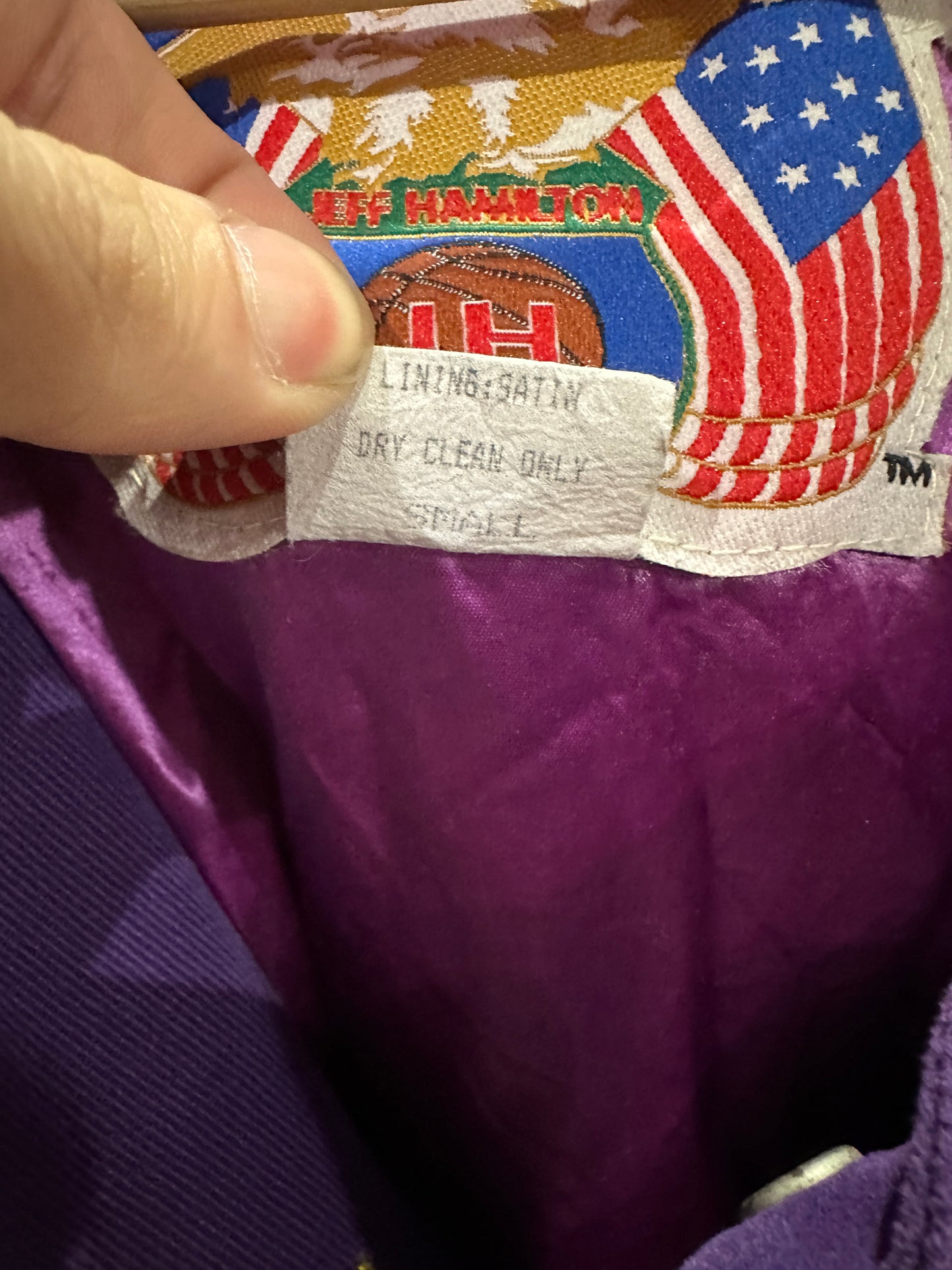 (Mens Small) Jeff Hamilton LA Lakers Jacket