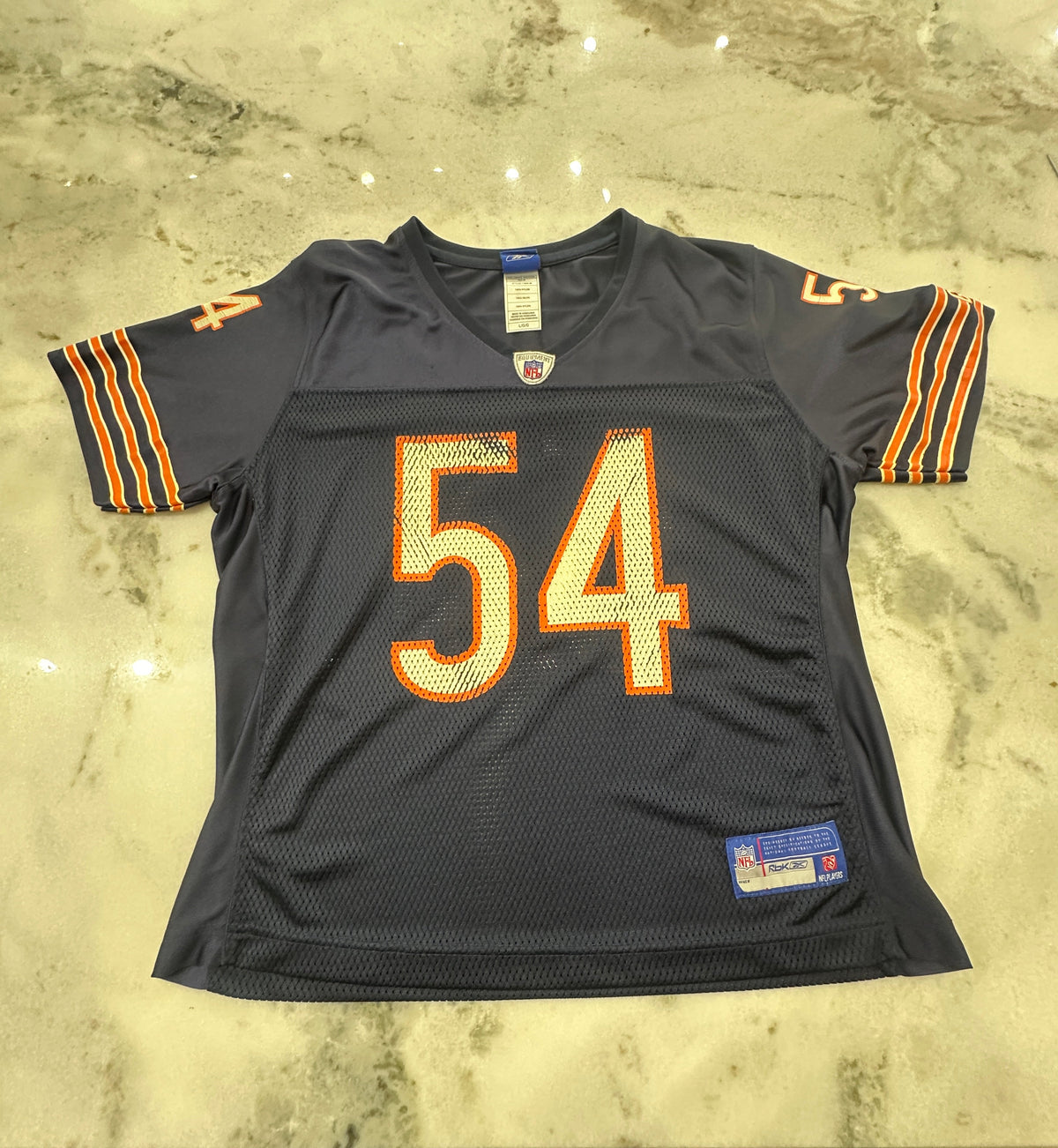 (Kids Large) NFL Chicago Bears 'Brian Urlacher' Jersey 007