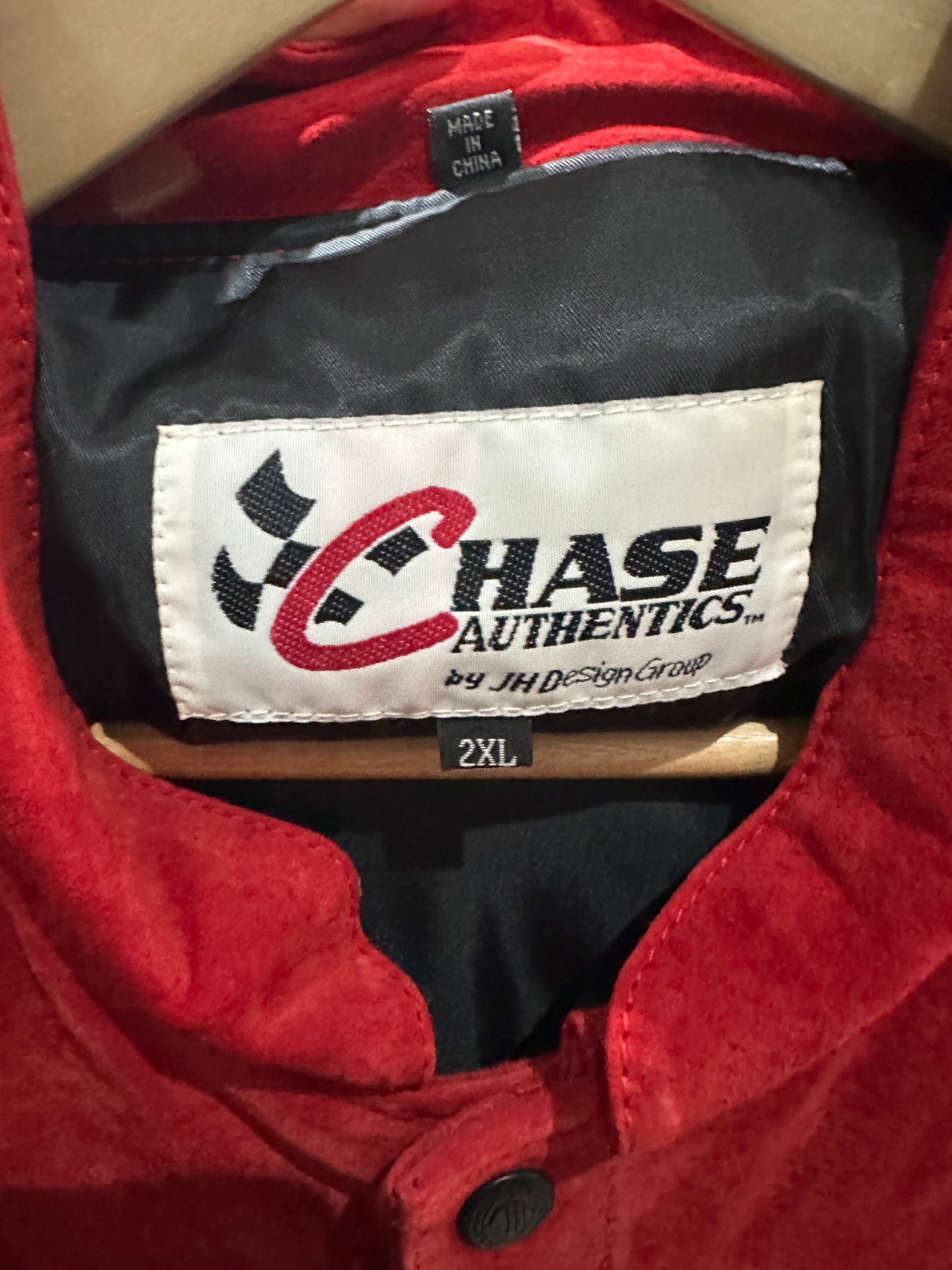 (Mens 2X) Jeff Hamilton Dale Earnhardt Jr. Nascar Leather Jacket