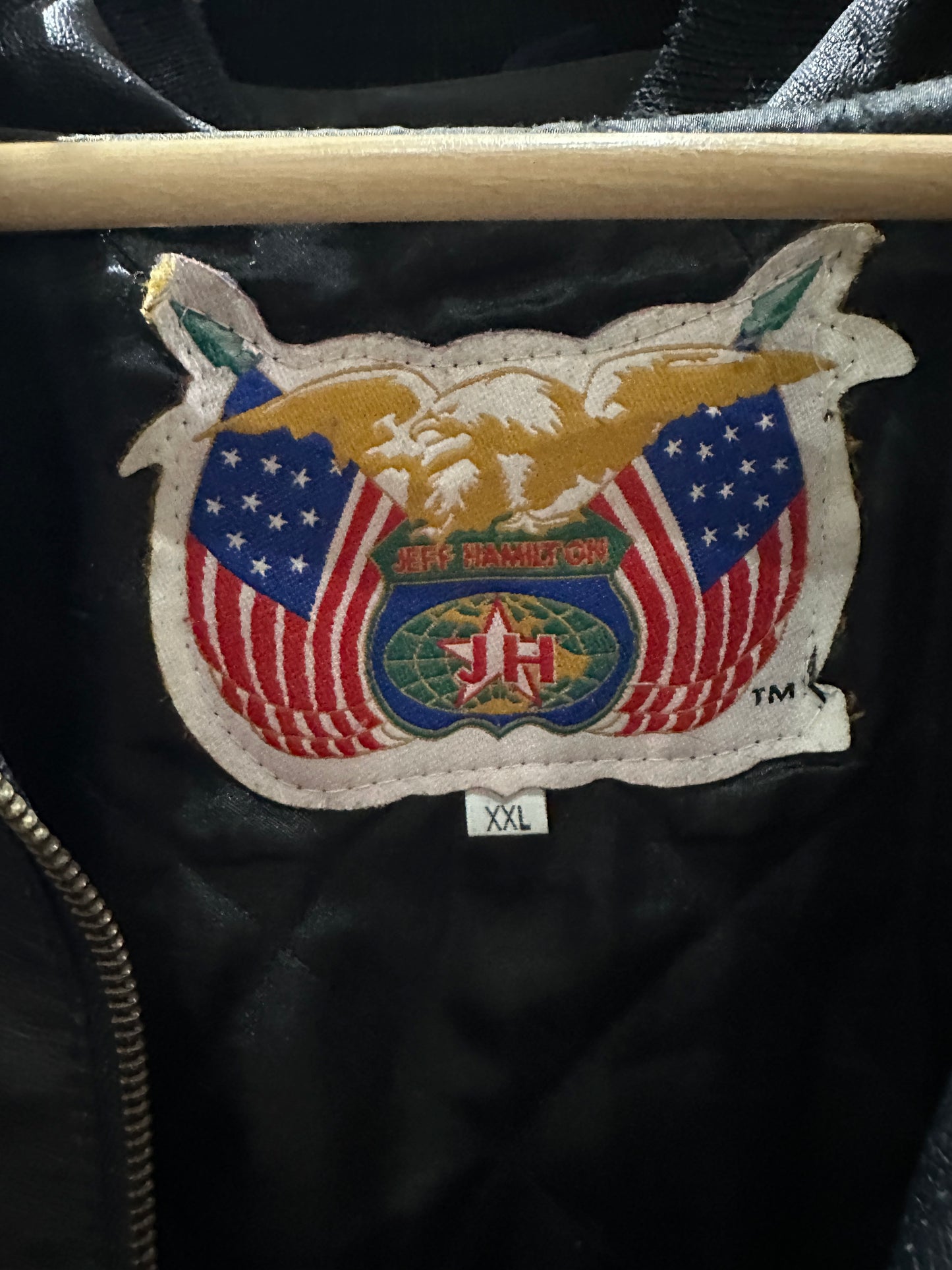 (Mens XXL) 90s Jeff Hamilton Nascar 50th Anniversary Jacket