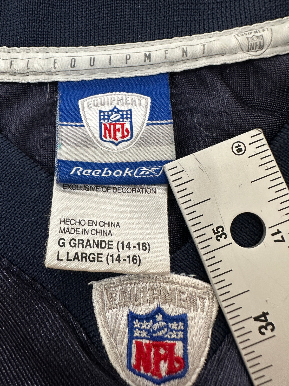(Women's Large) NFL Chicago Bears 'Brian Urlacher' Jersey 007