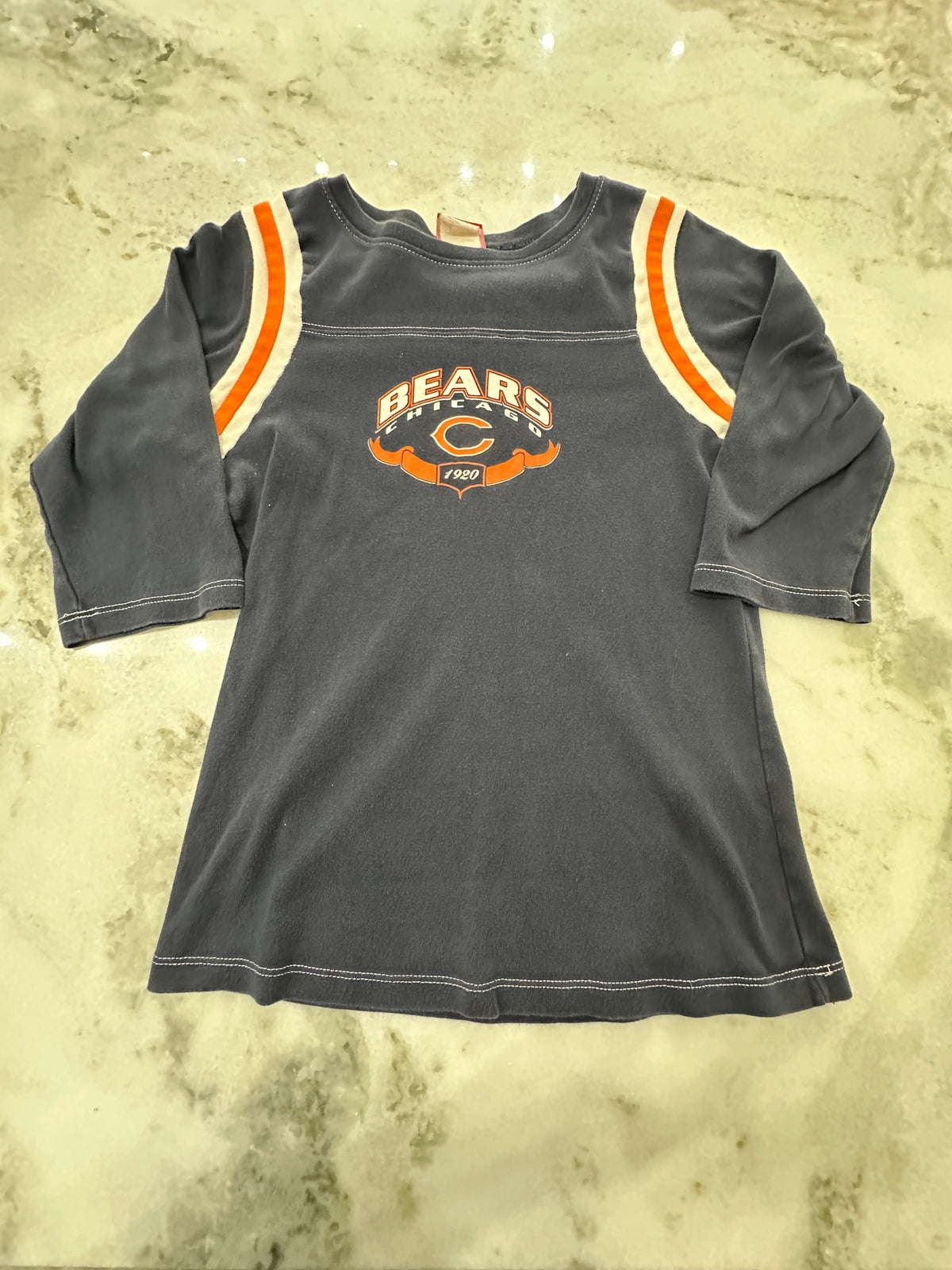 (Girls Large) NFL Chicago Bears Long-Sleeve Shirt 007