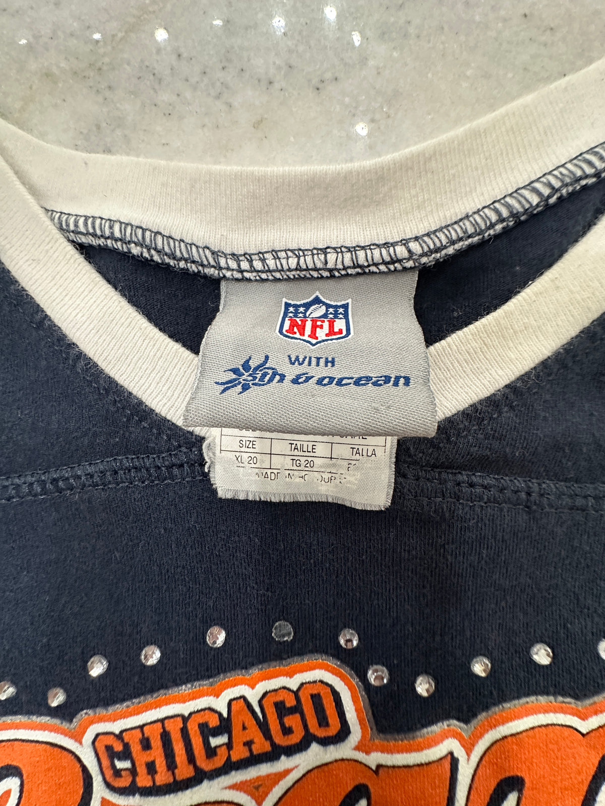 (Girls XL) NFL Chicago Bears Shirt 007