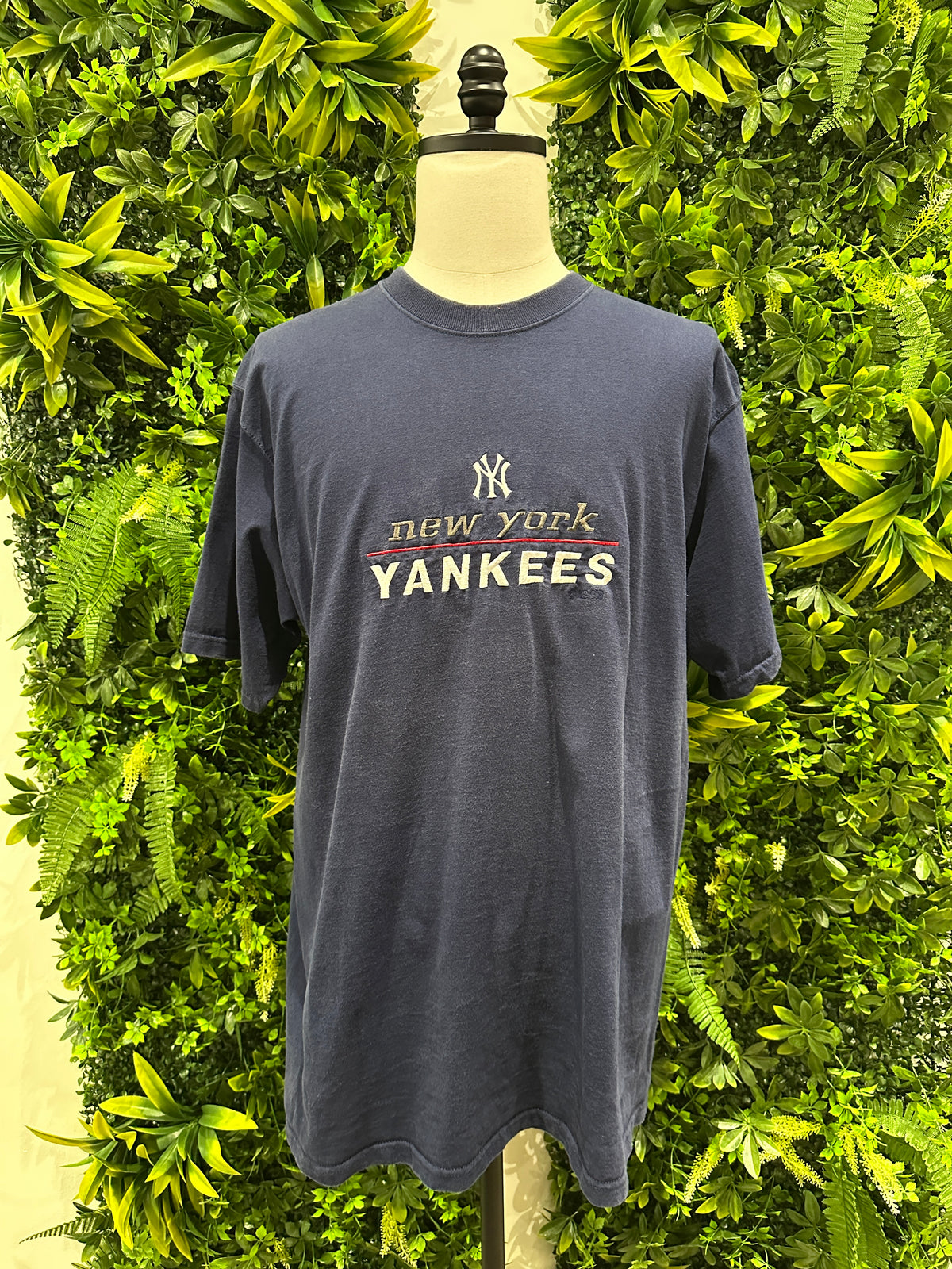 (Mens XL) 1998 New York Yankees Spell-Out Shirt 007