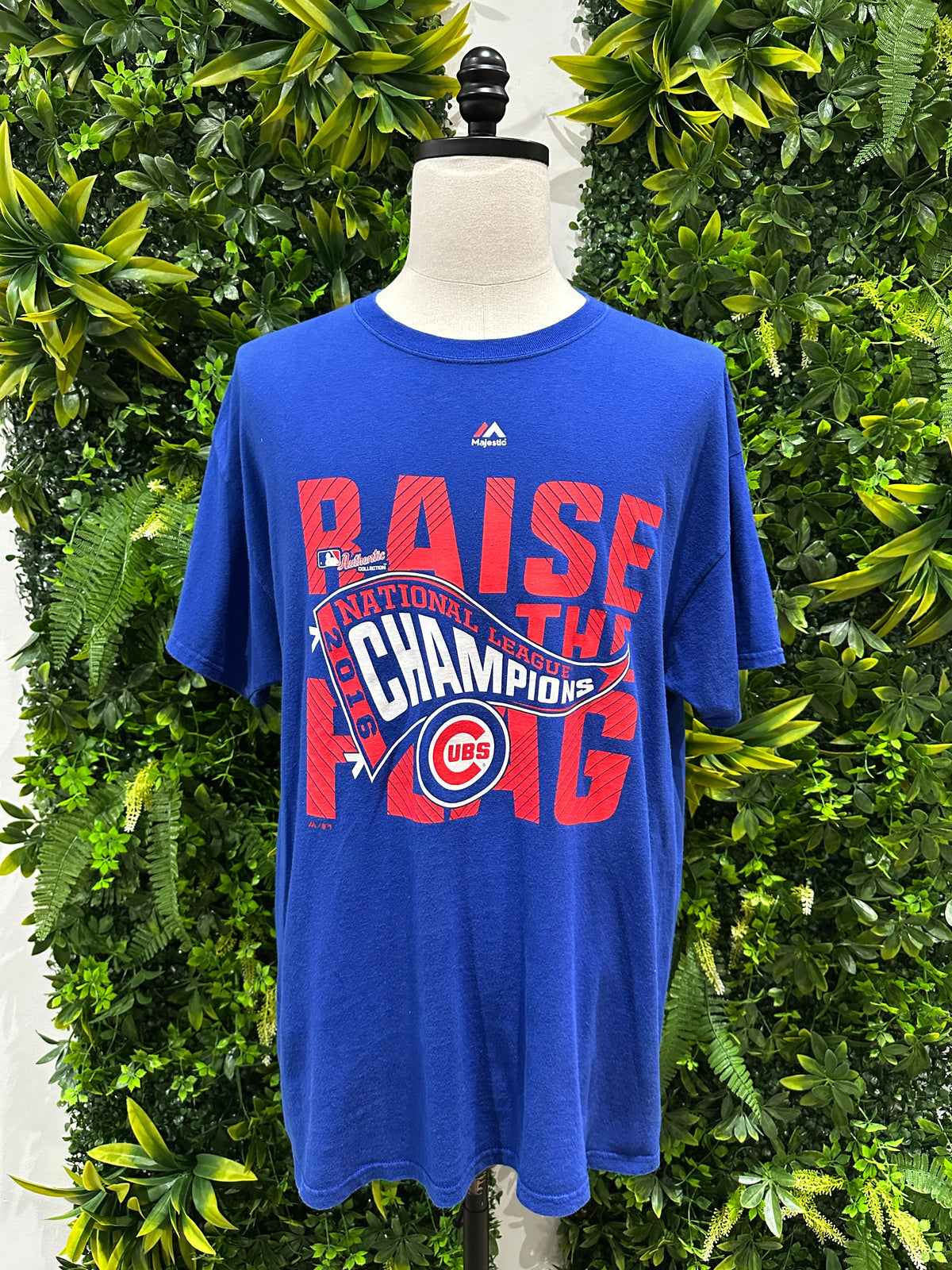 (Mens XL) 2016 Chicago Cubs National League Champs Shirt 007