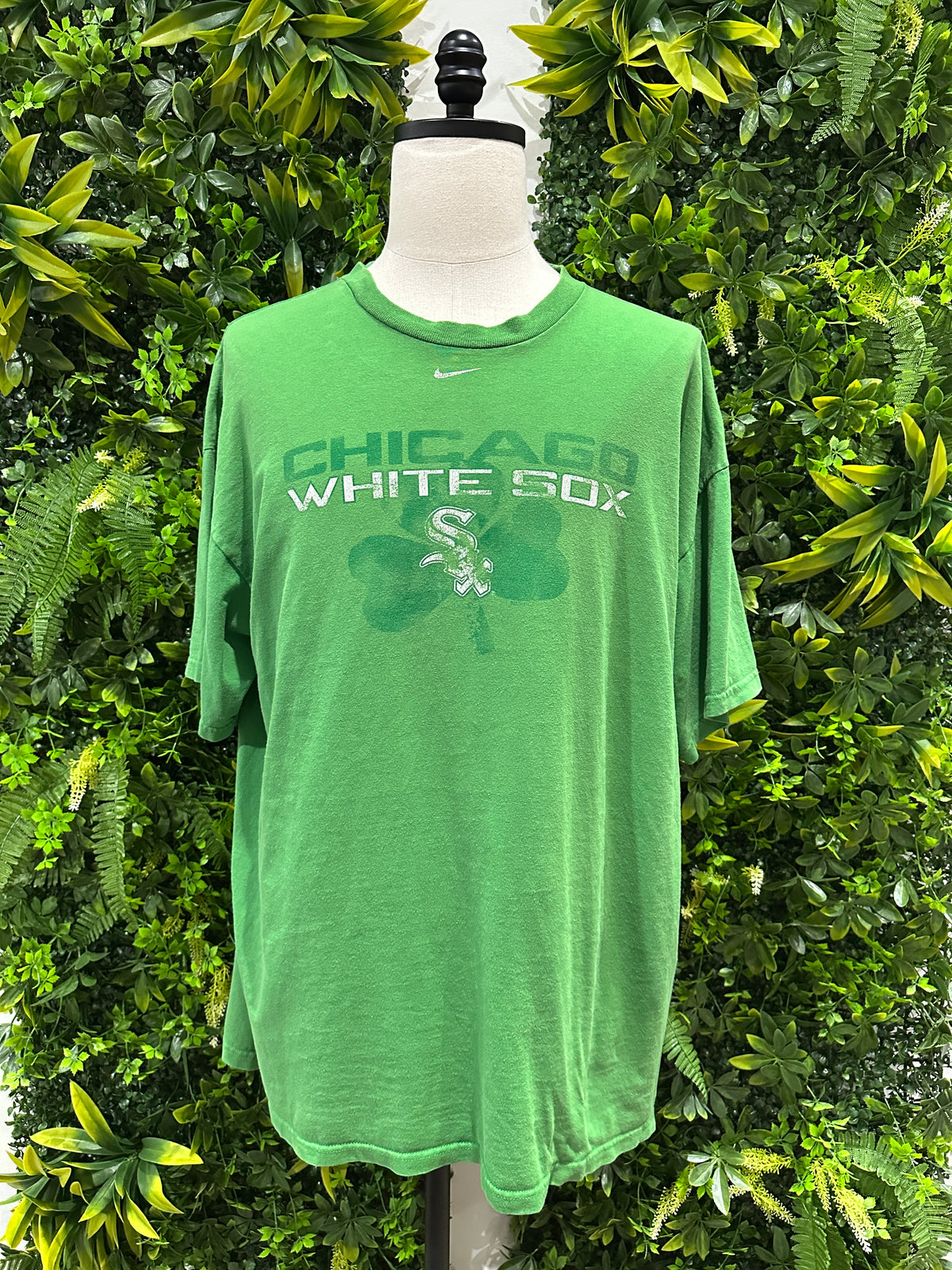 (Mens 2X) Nike Chicago White Sox Shamrock Green Shirt 007