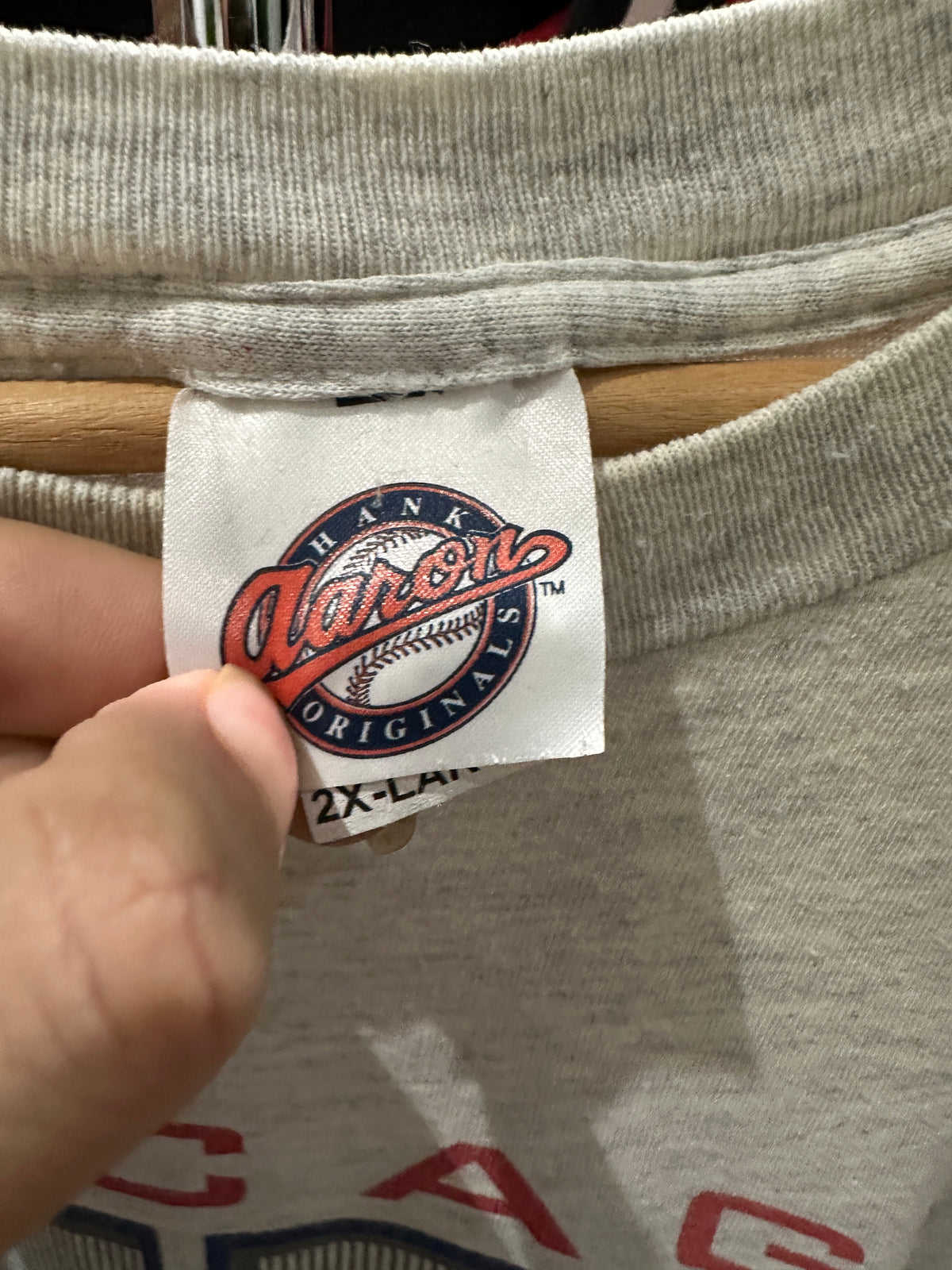 (Mens 2X) 1999 Chicago Cubs Spell-Out Shirt 007
